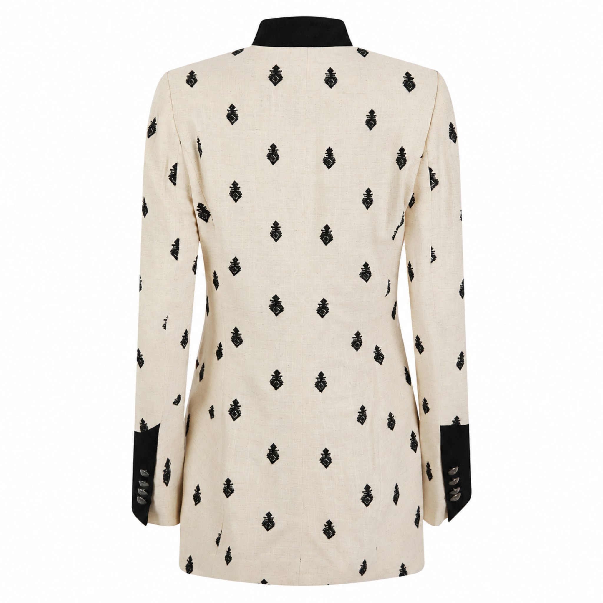 Henley Embroidered Jacket