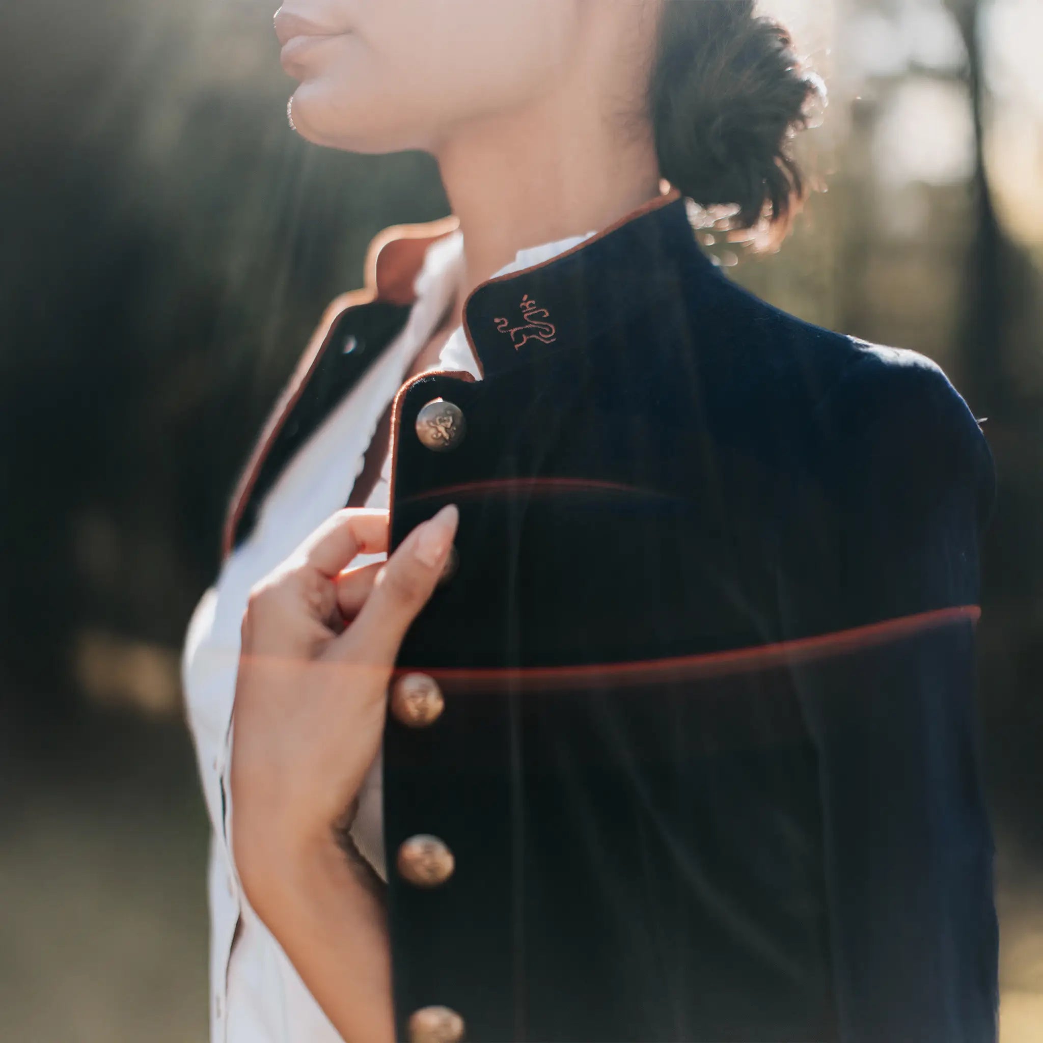 Jesse Suede Navy Hat