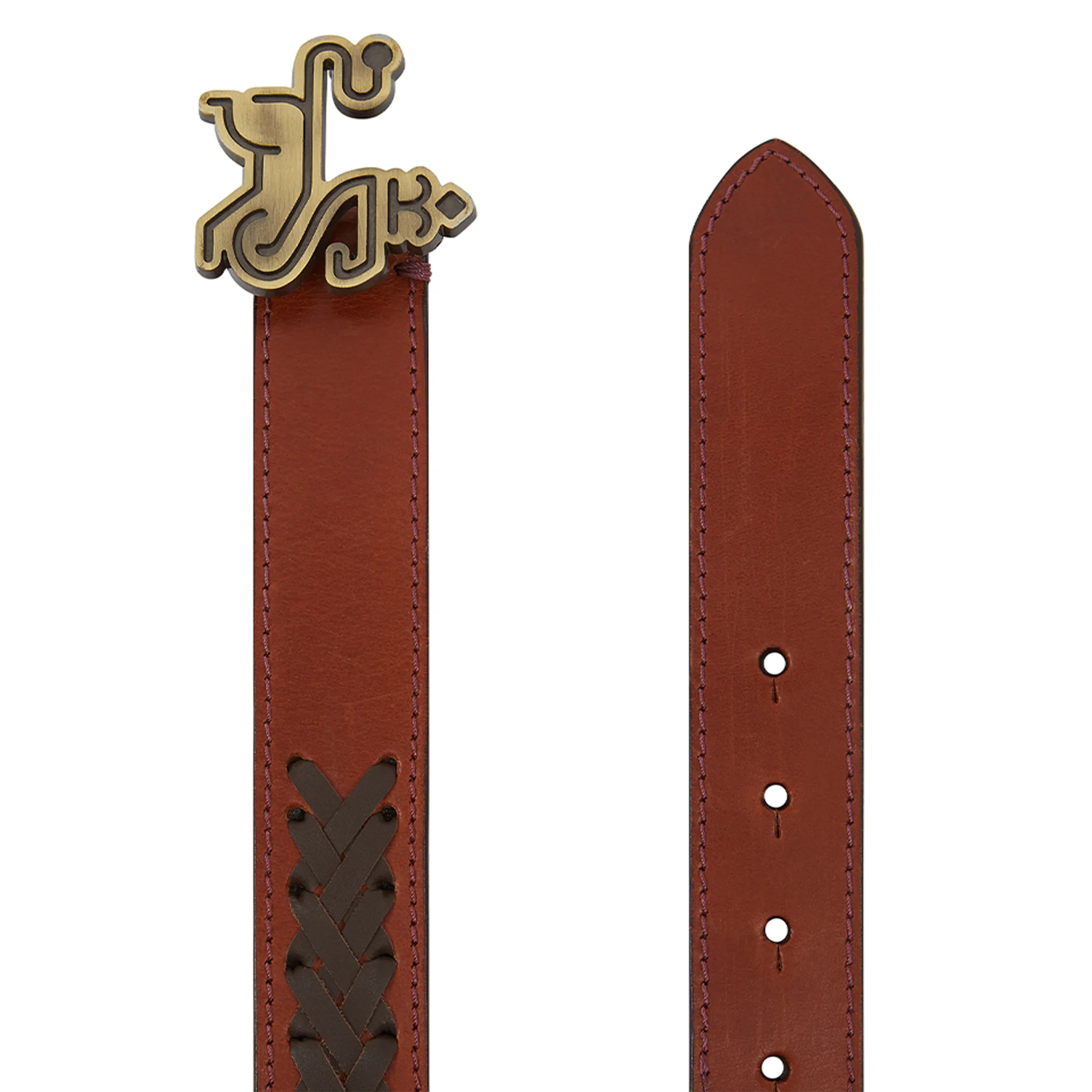 Lion Belt Navy & Tan - Welligogs