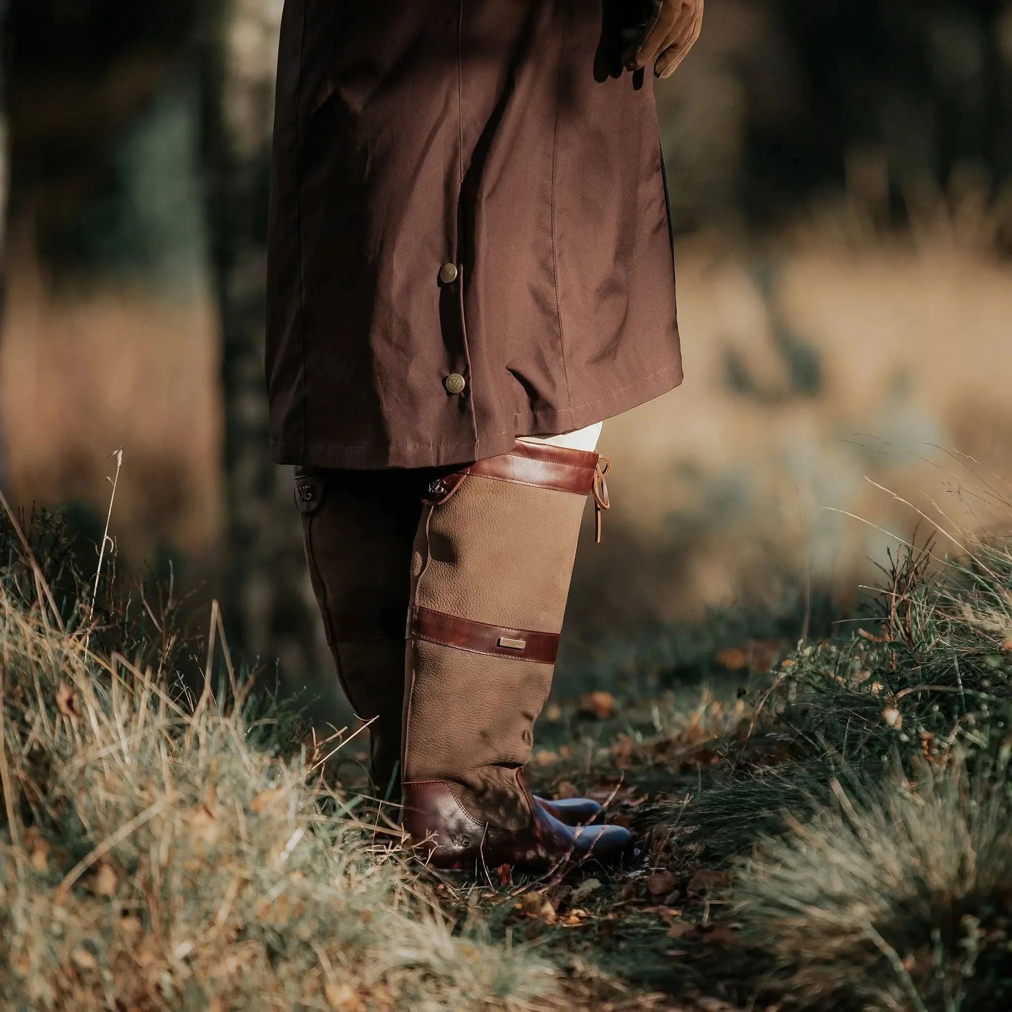 Sloane Mocha Waterproof Boots - Welligogs