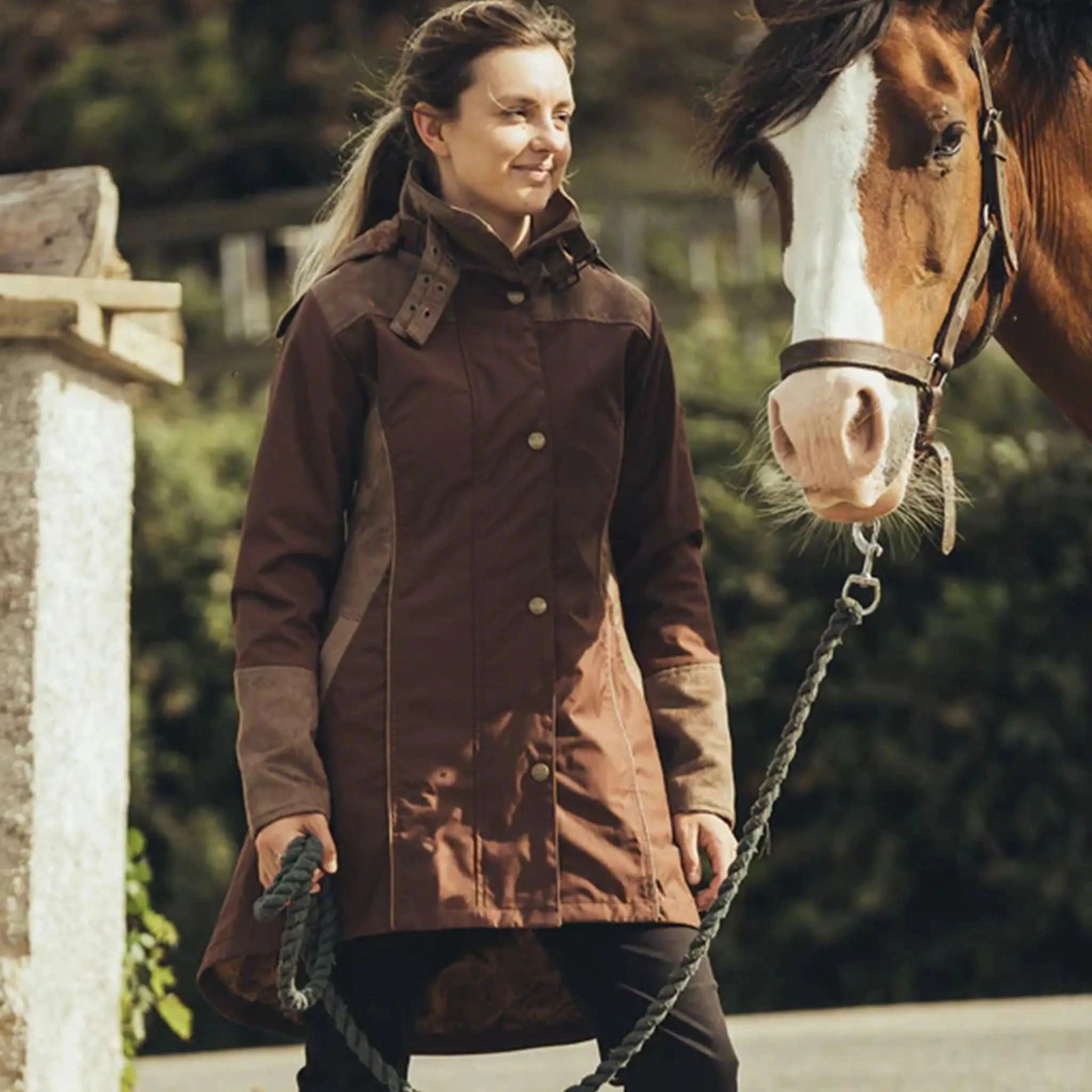 Odette Oak Waterproof Coat - Welligogs