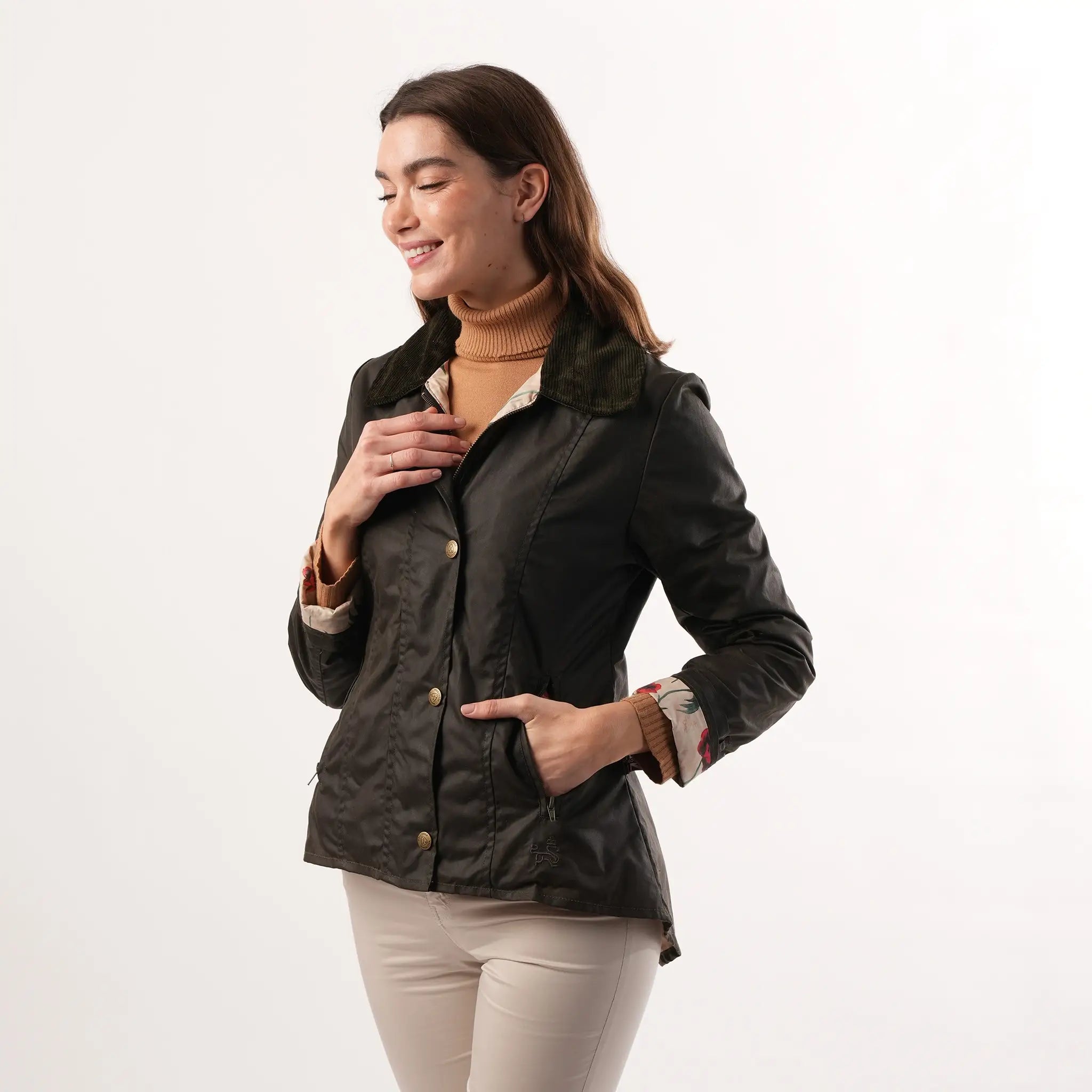 Cambridge Wax Poppy Lined Jacket