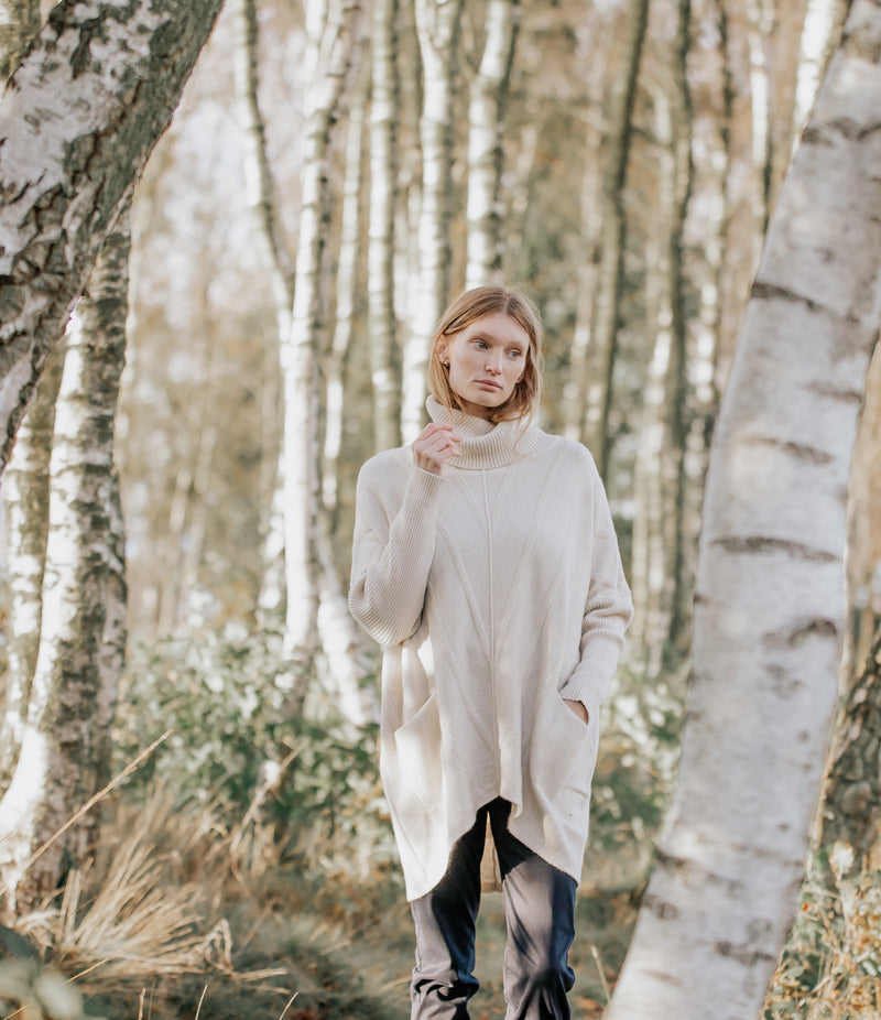 Cable Knit Oat Jumper - Welligogs