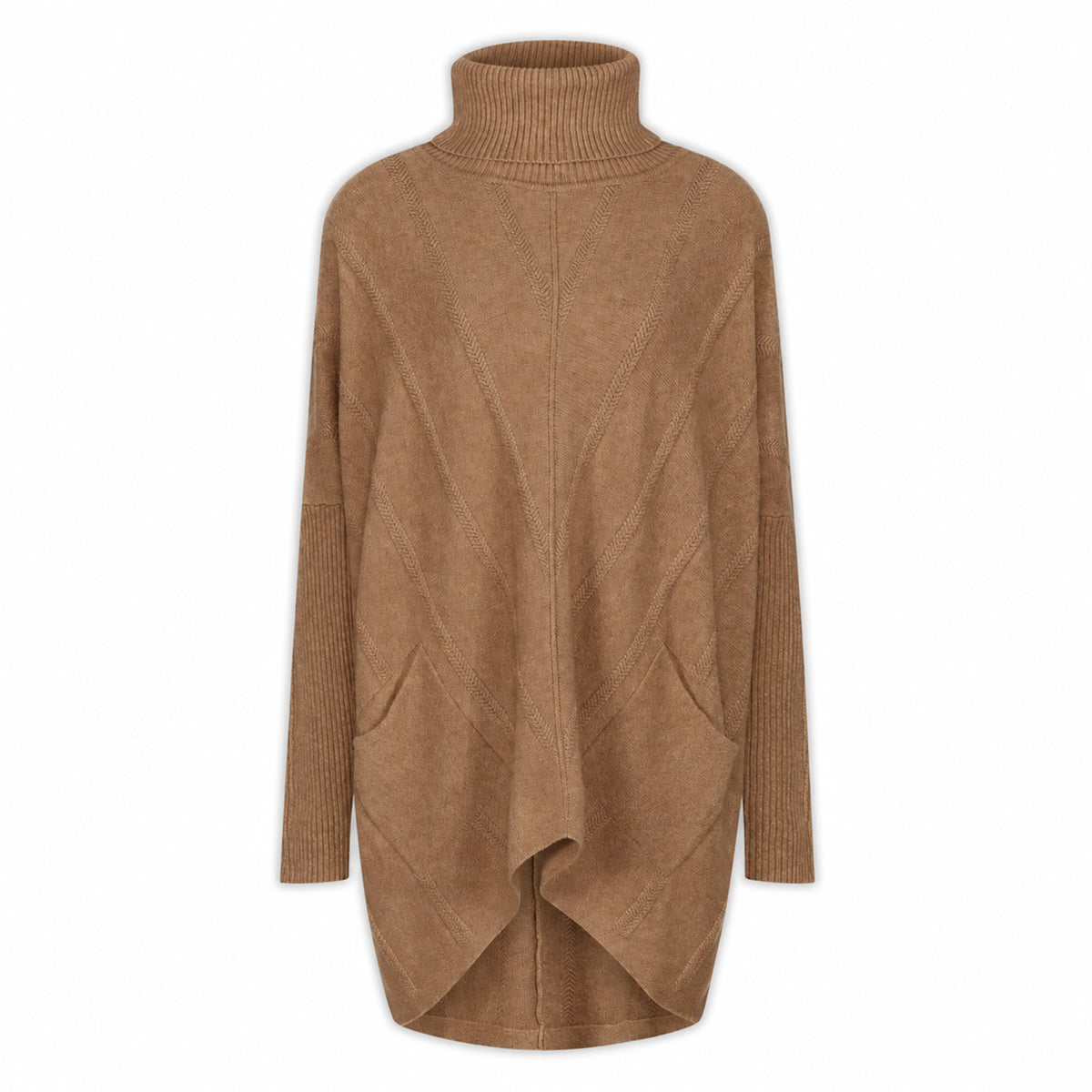 Cable Knit Camel Jumper