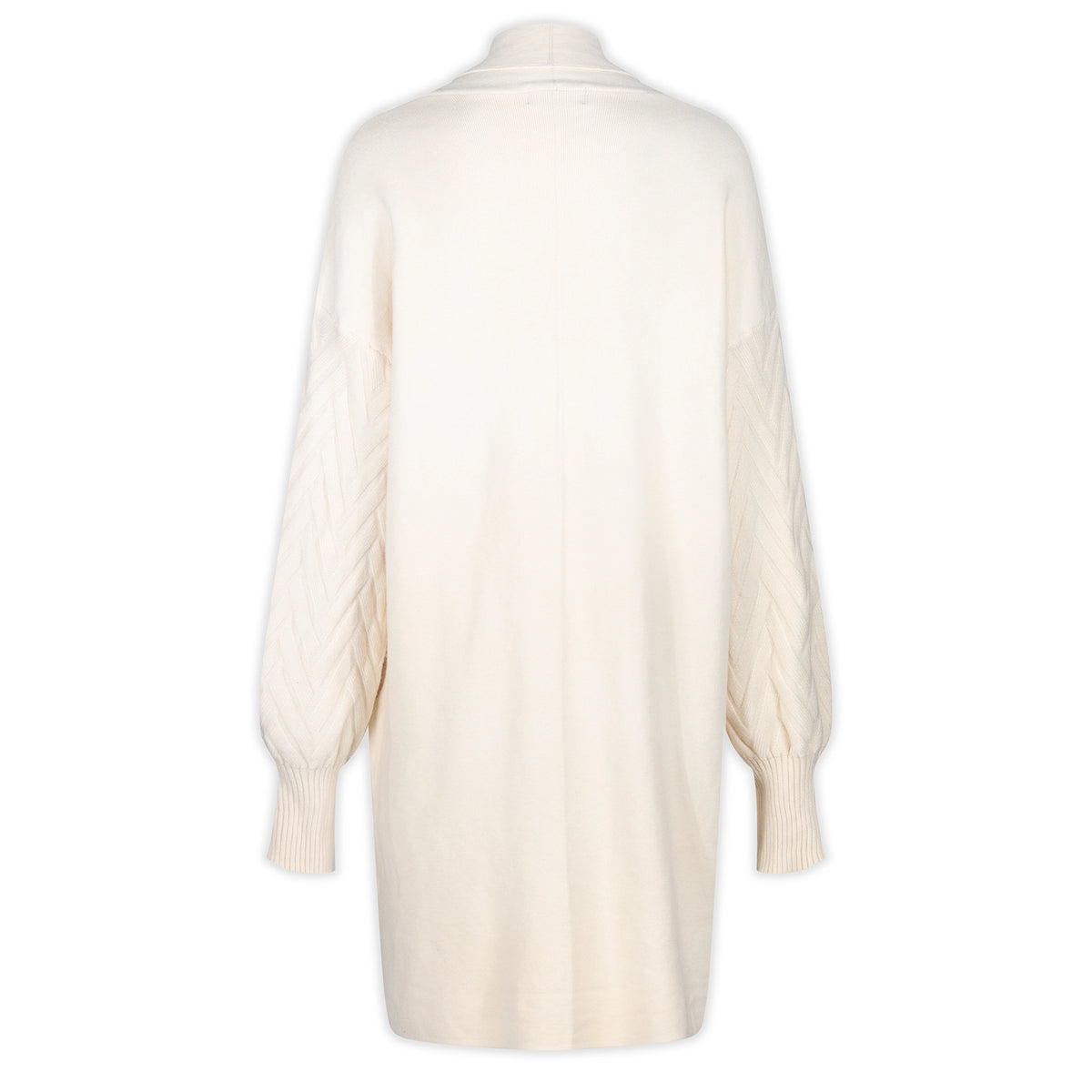 Cable Knit Oat Cardigan