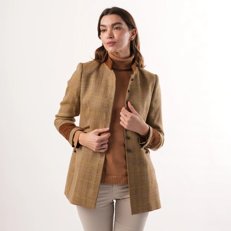 Knightsbridge Wheat Wool Jacket (Cashmere & Wool)