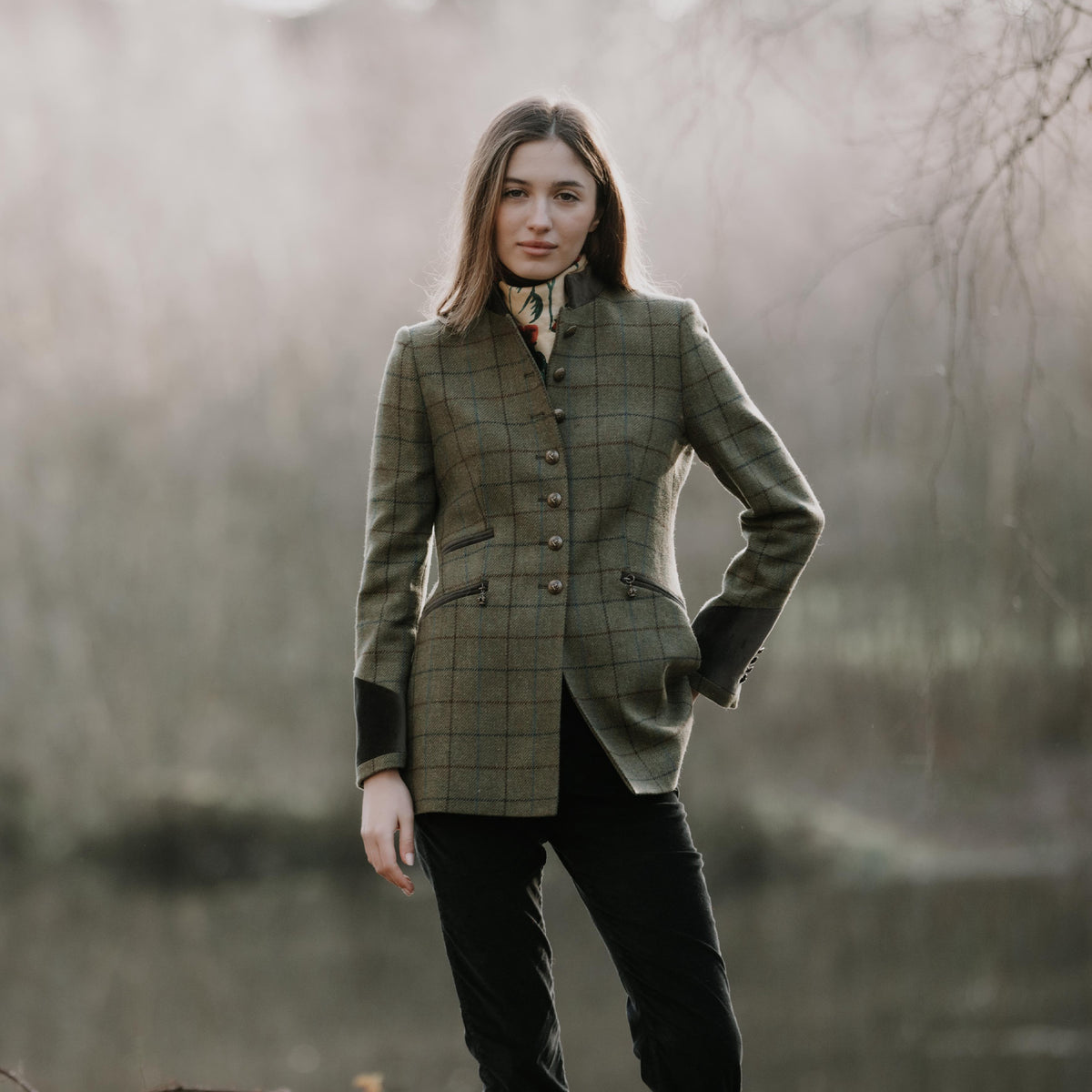 Knightsbridge Fern Tweed Jacket