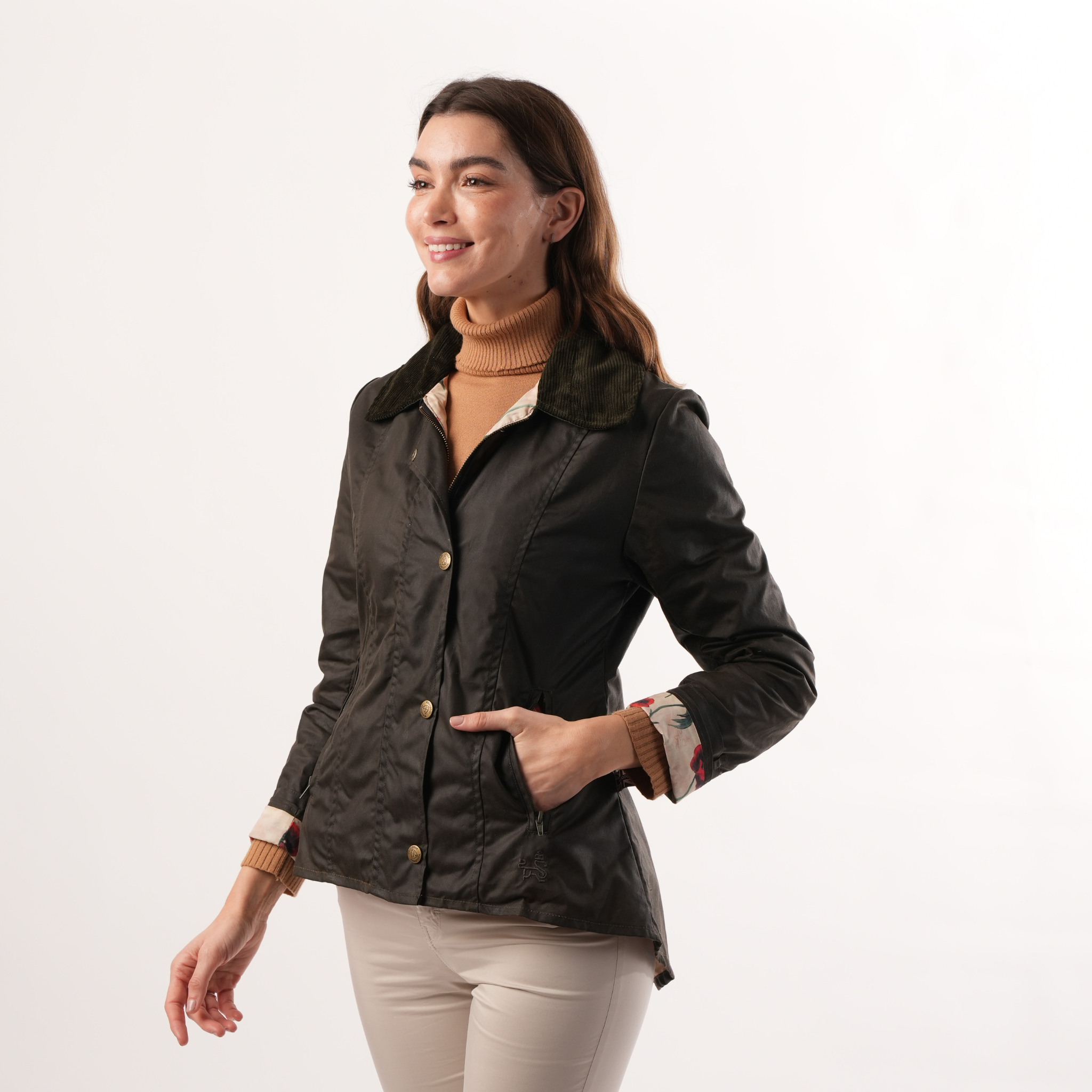 Cambridge Wax Poppy Lined Jacket