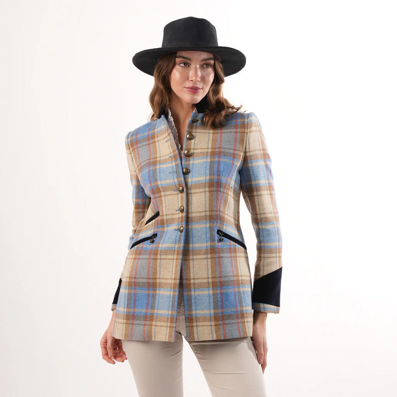 Balmoral Summer Check Wool Jacket