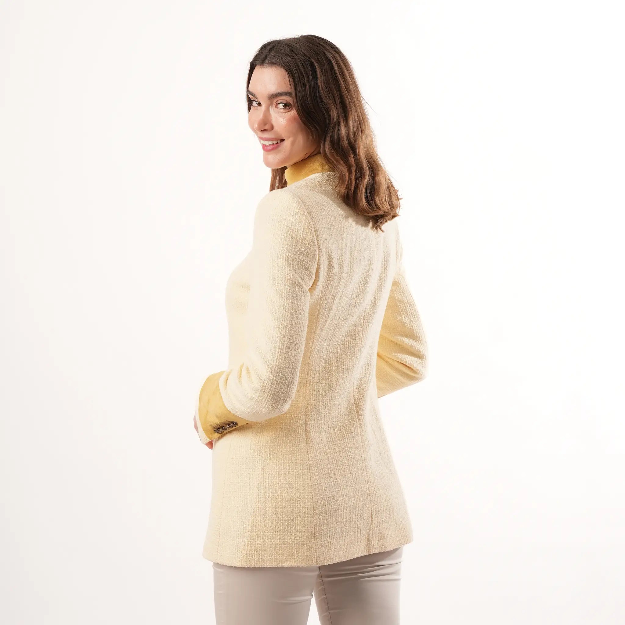 Henley Pale Gold Jacket