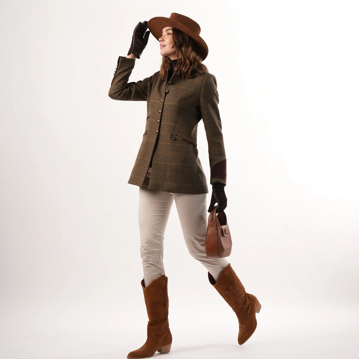 Knightsbridge Chocolate Brown Wool Jacket