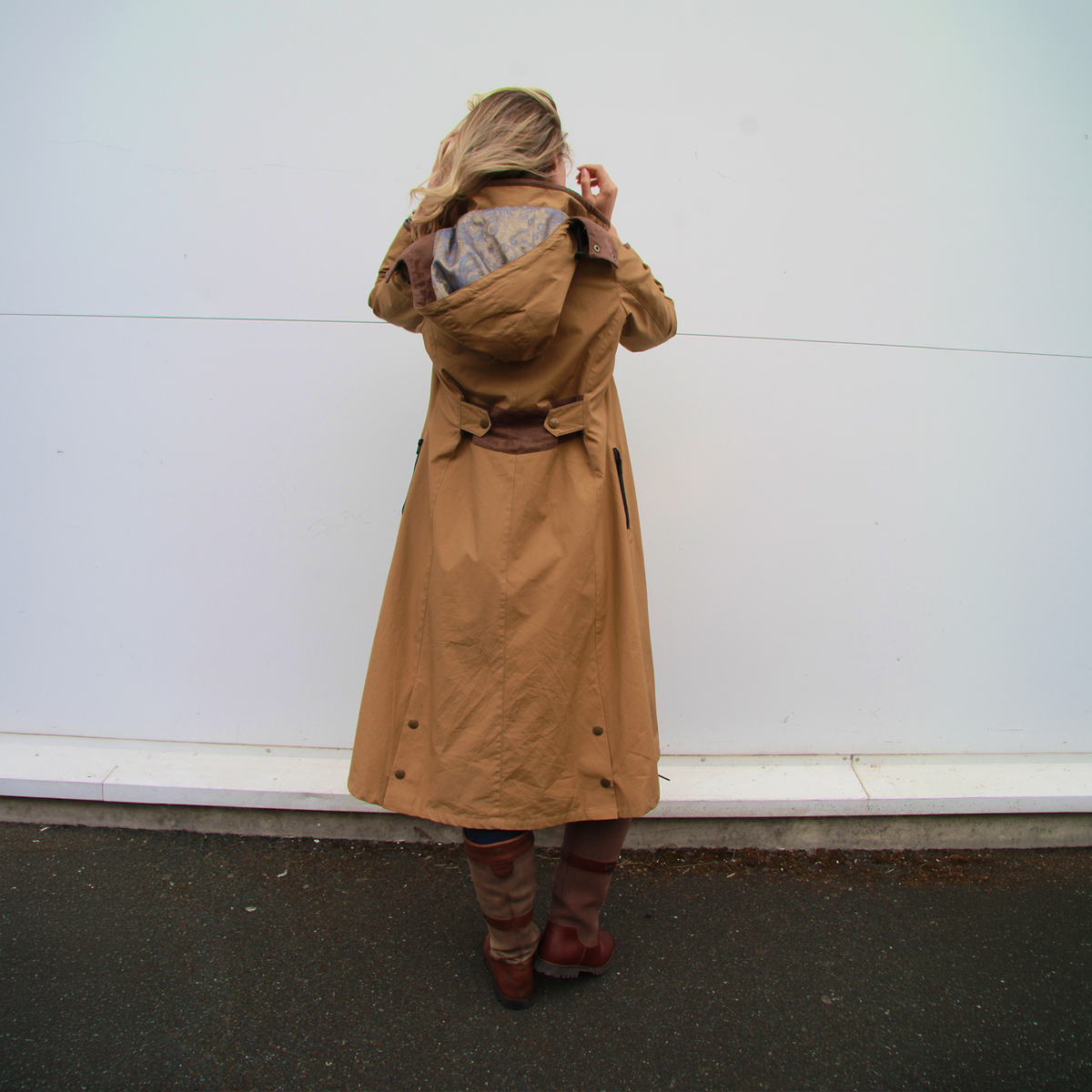 Eleanor Camel Waterproof Coat