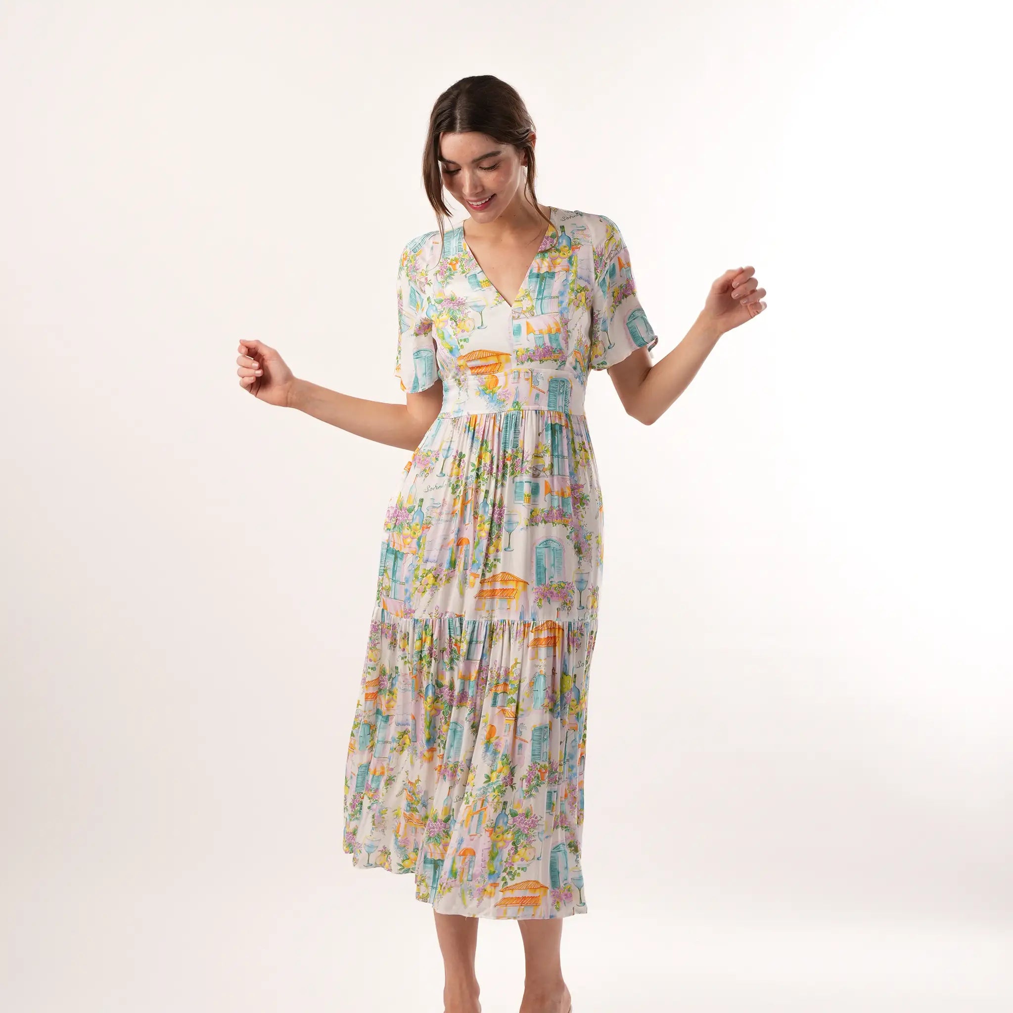 Daphne Floral Sorento Dress