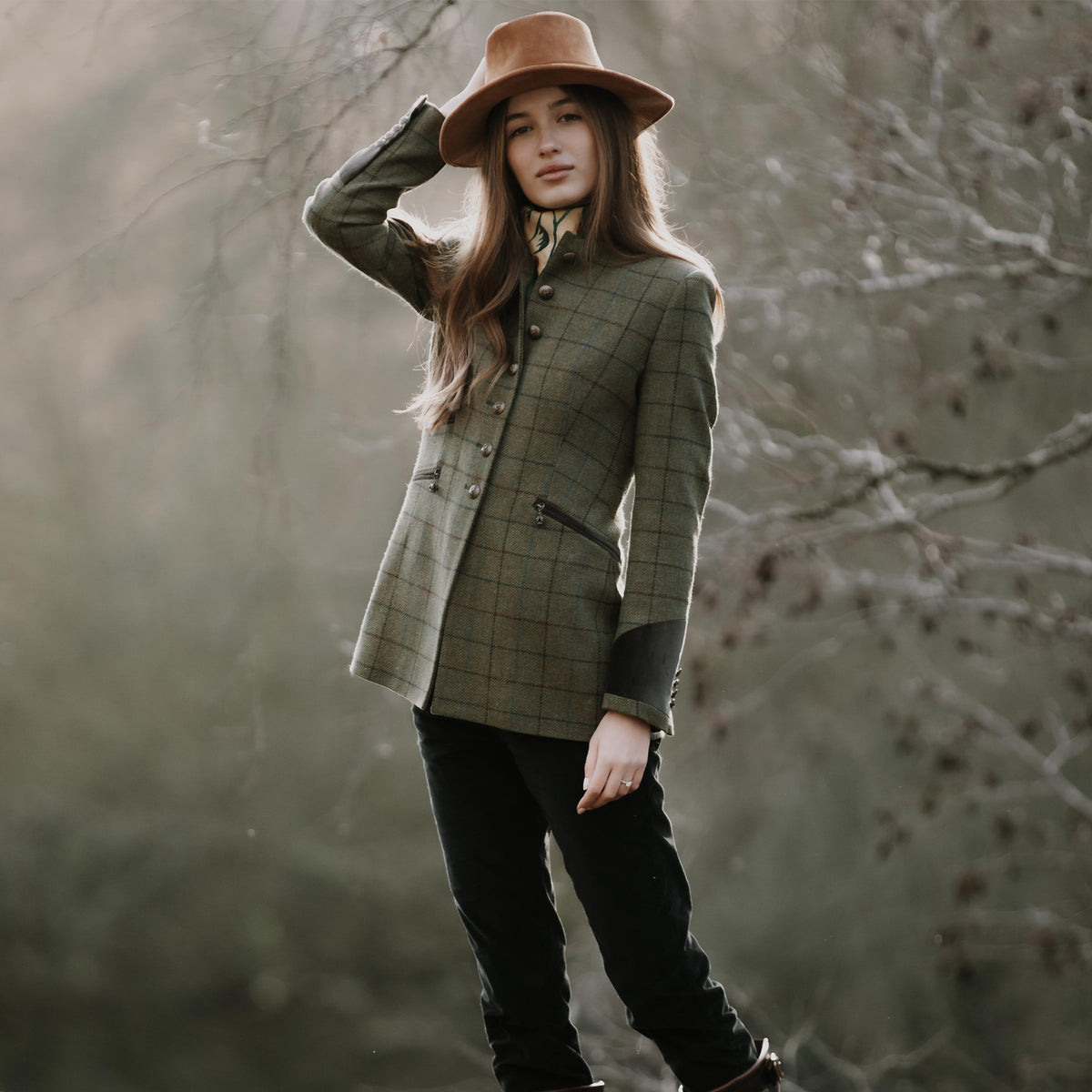 Knightsbridge Fern Tweed Jacket