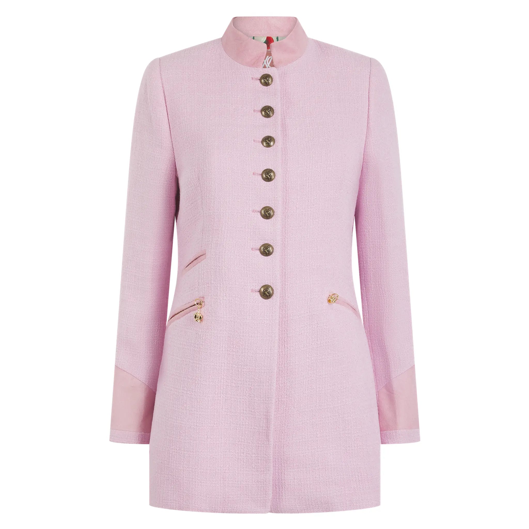 Henley Pale Pink Jacket