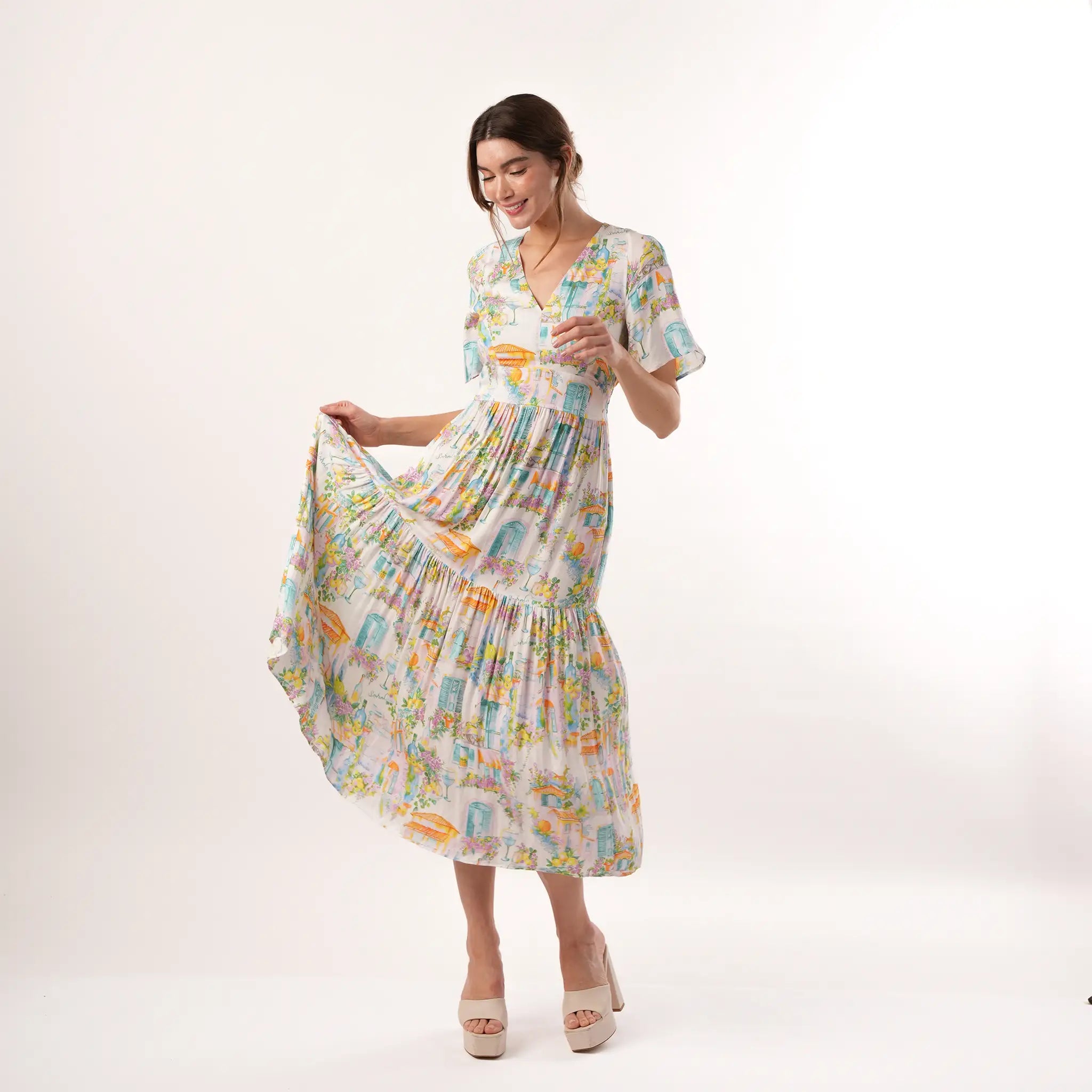 Daphne Floral Sorento Dress