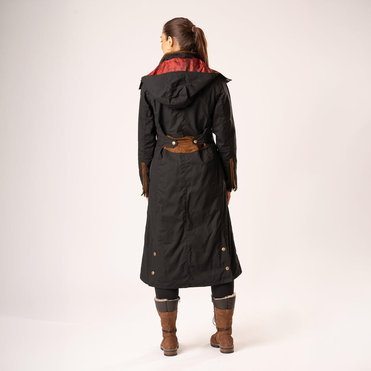 Eleanor Black Waterproof Coat