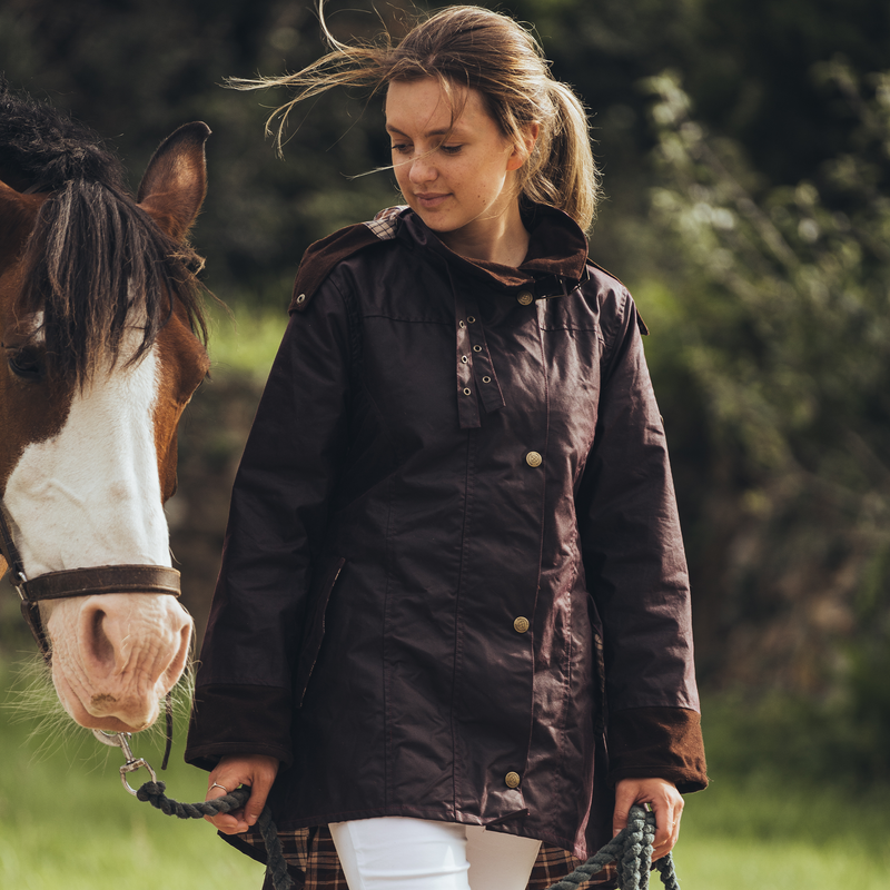 Welligogs louise top wax jacket