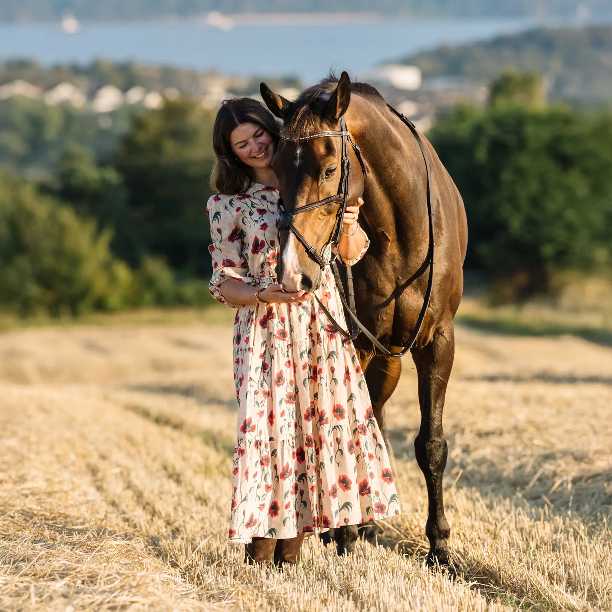 Josephine Poppy Dress