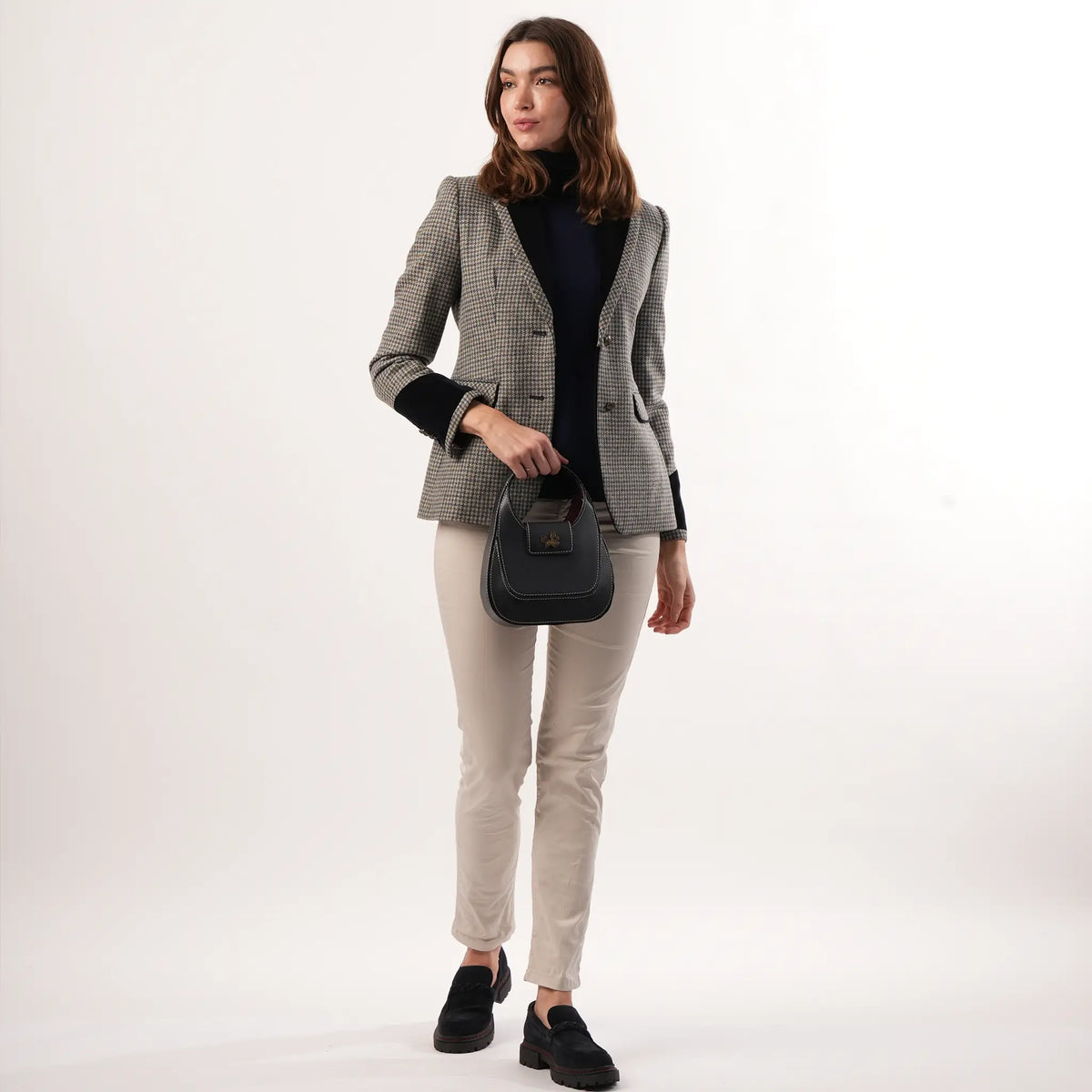 Grantham Midnight Check Wool Jacket