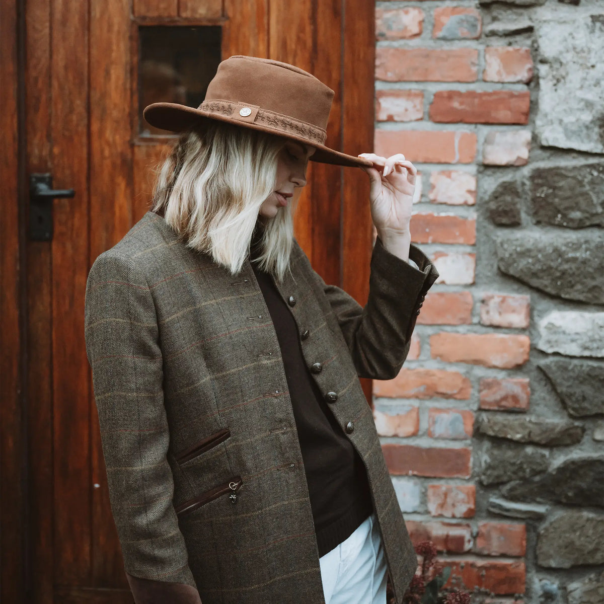 Knightsbridge Chocolate Brown Wool Jacket