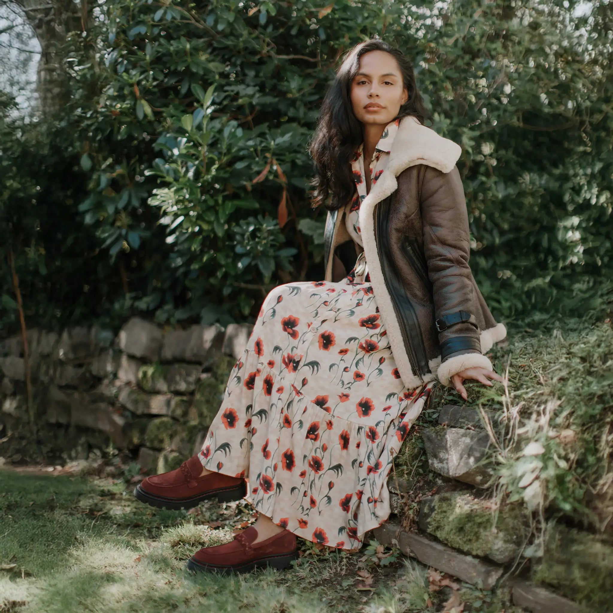 Josephine Poppy Dress