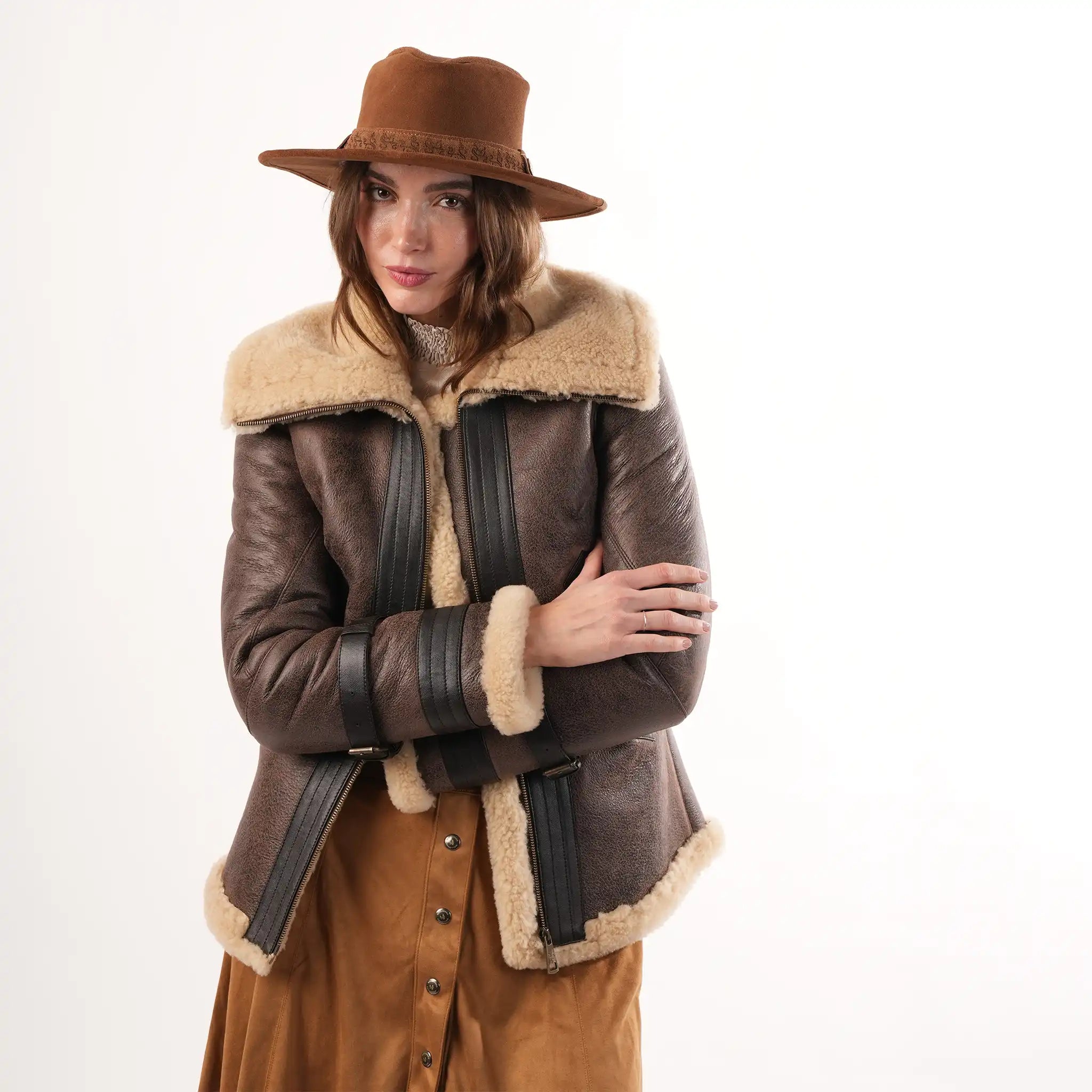 Aviator Sheepskin Jacket