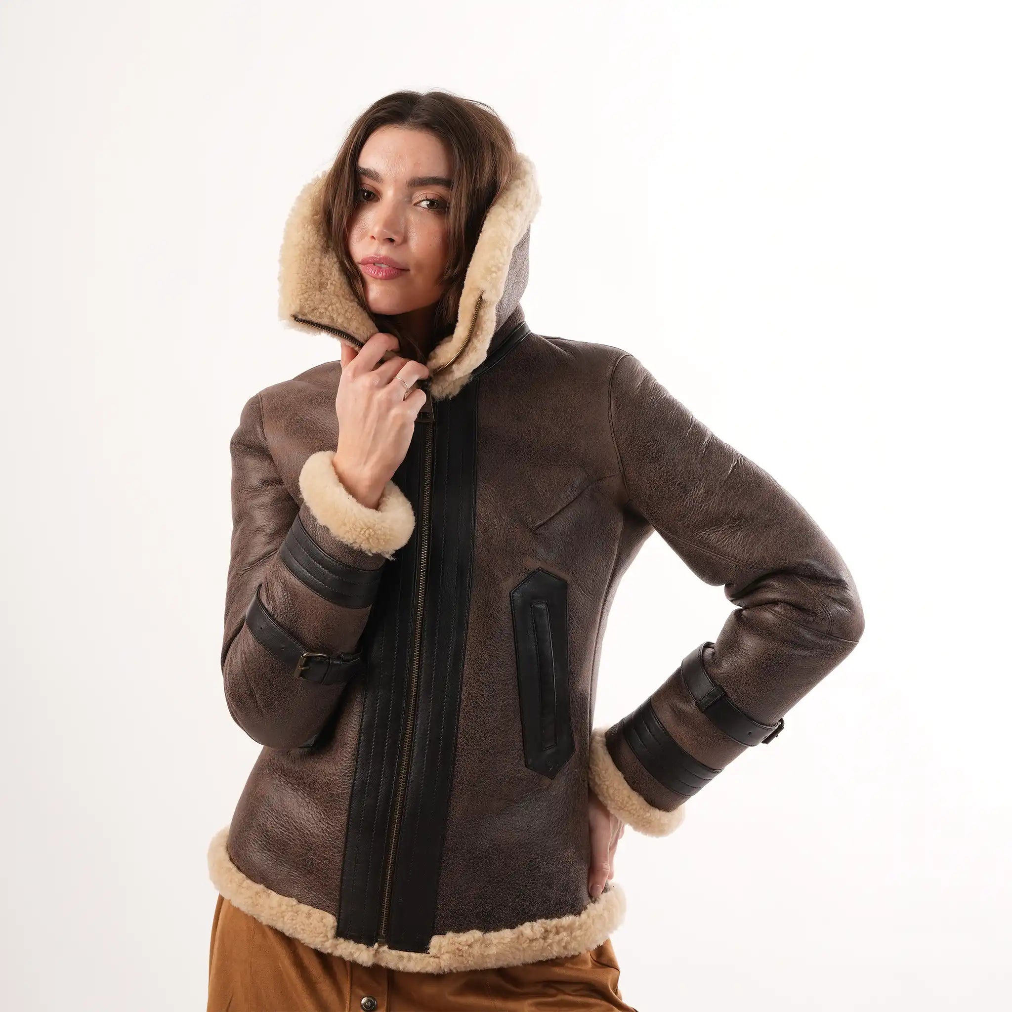 Aviator Sheepskin Jacket