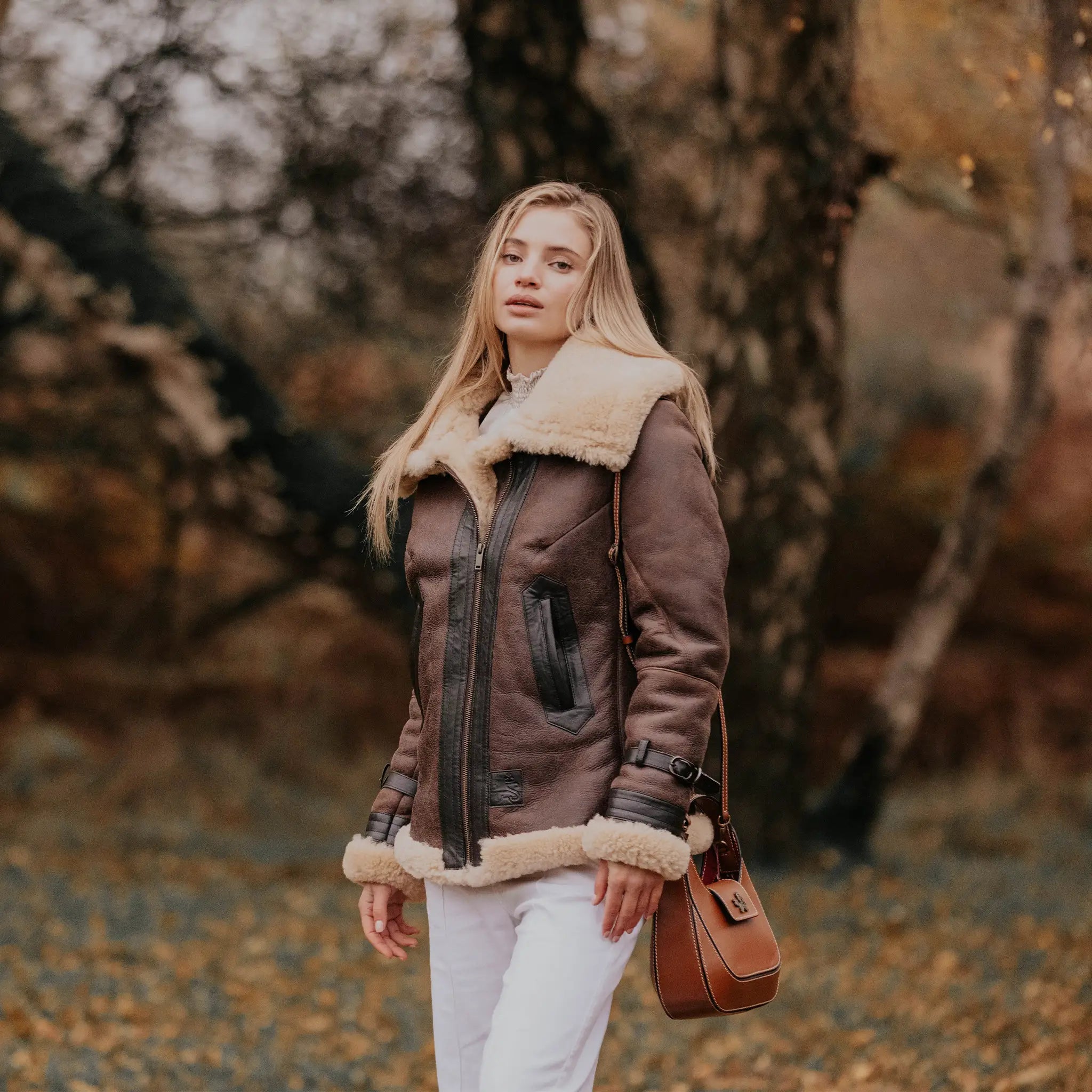 Aviator Sheepskin Jacket