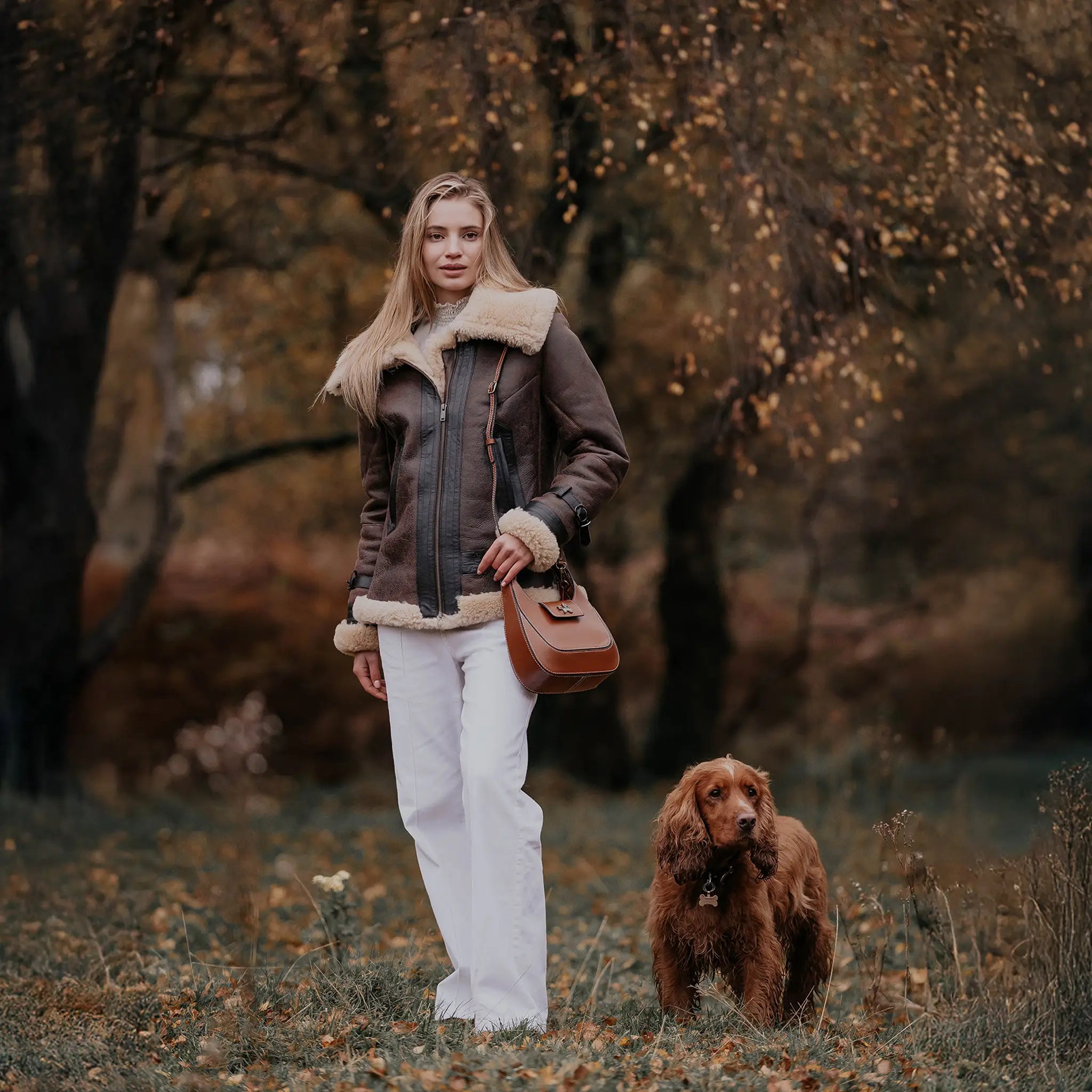 Aviator Sheepskin Jacket