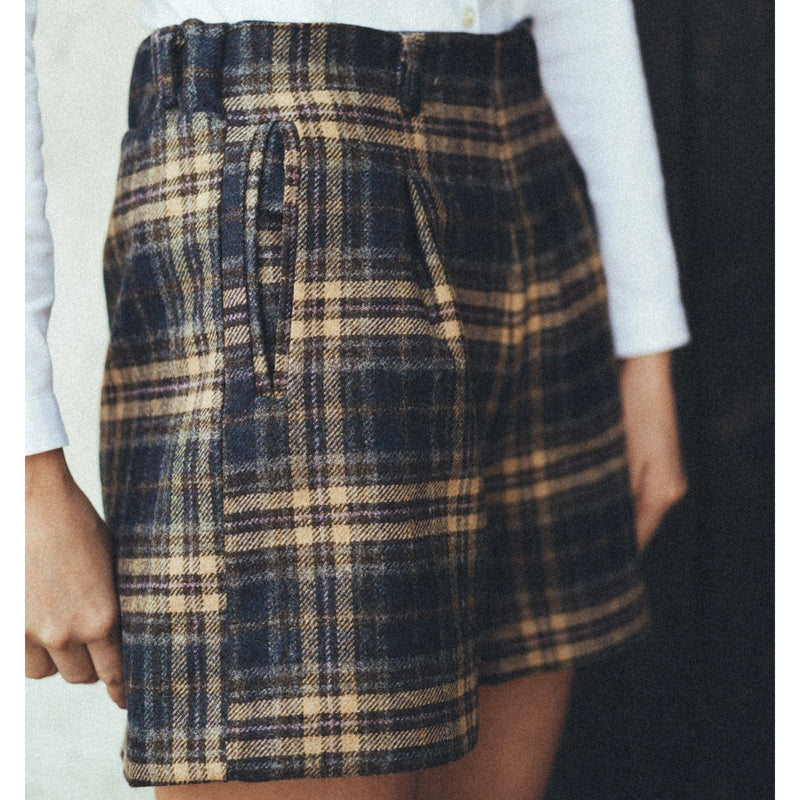 Burghley Navy Shorts