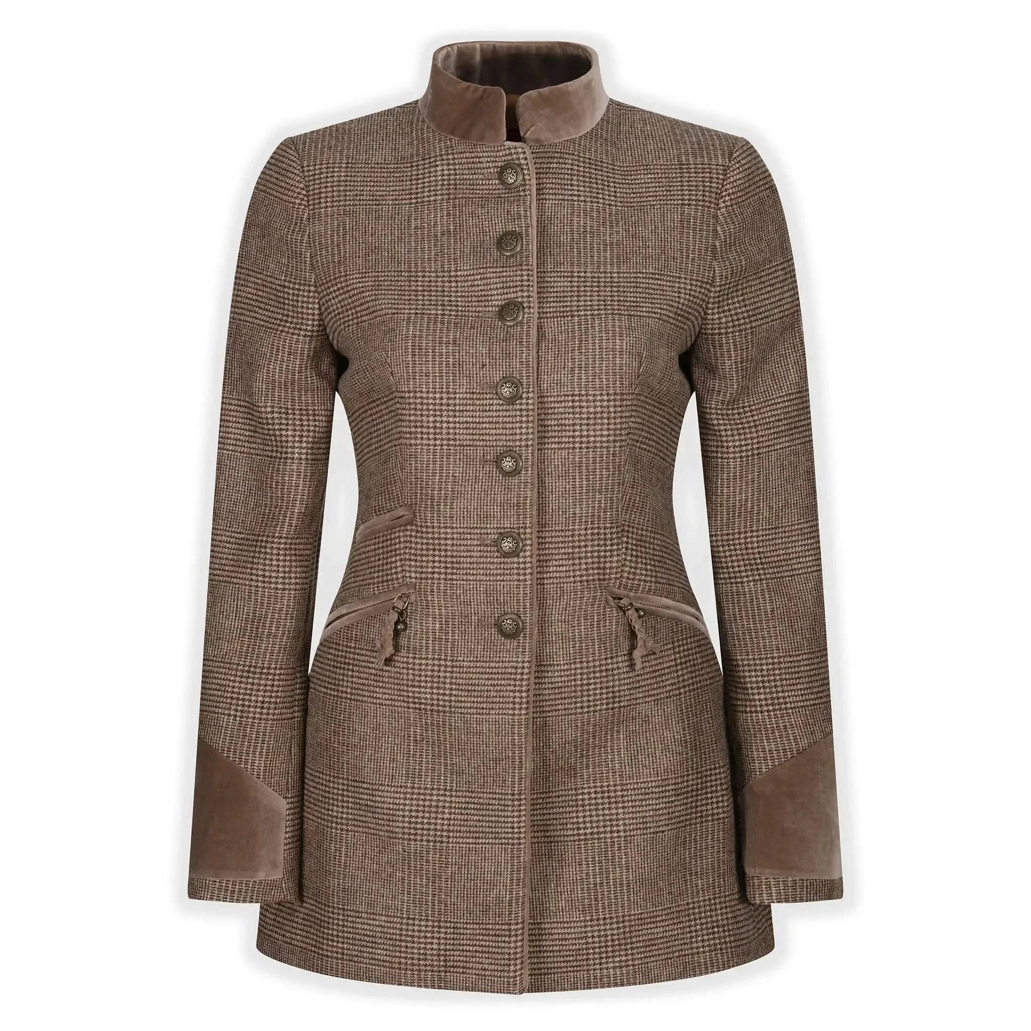 Balmoral Mocha Tailored Jacket - Welligogs