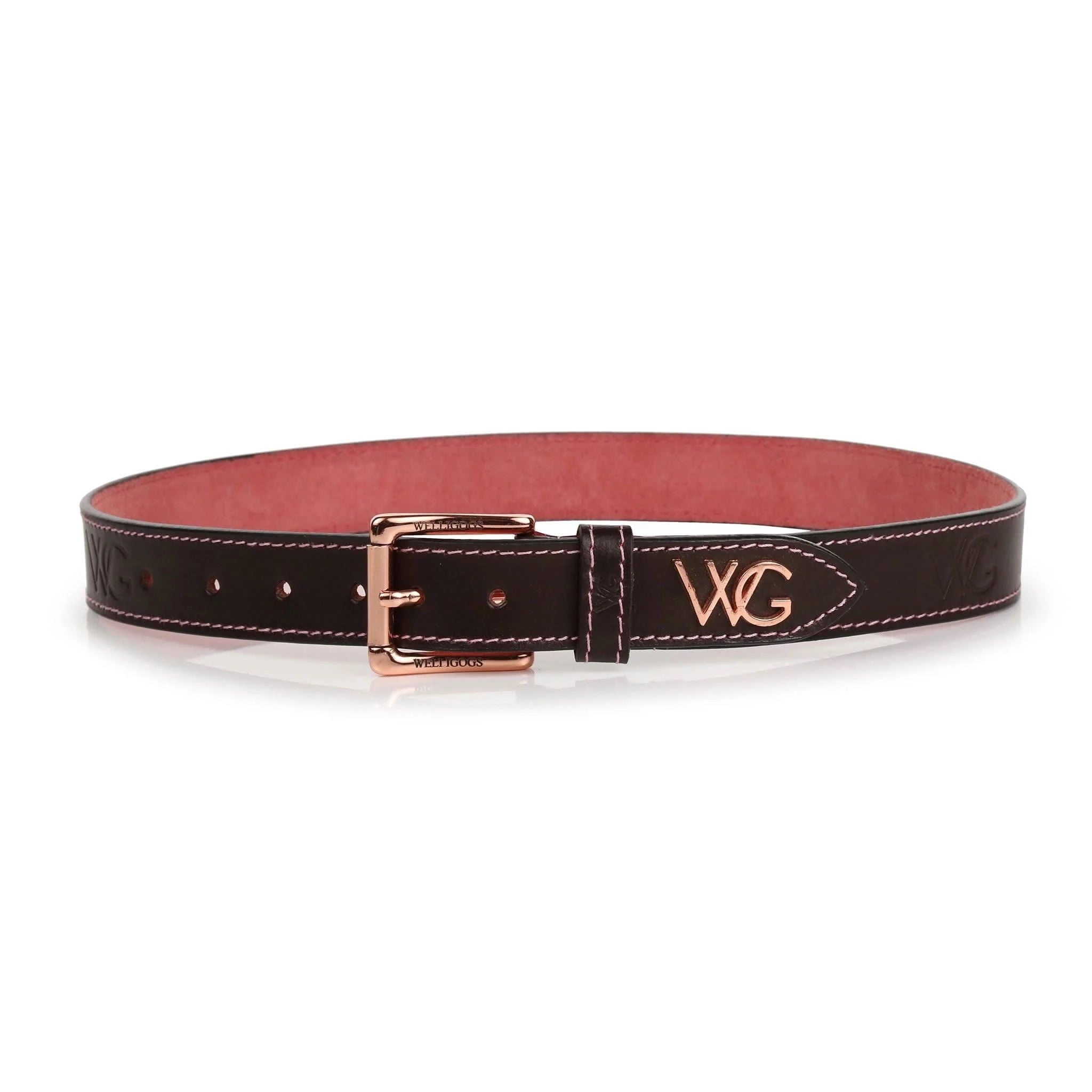 Leather Mahogany Belt - Welligogs