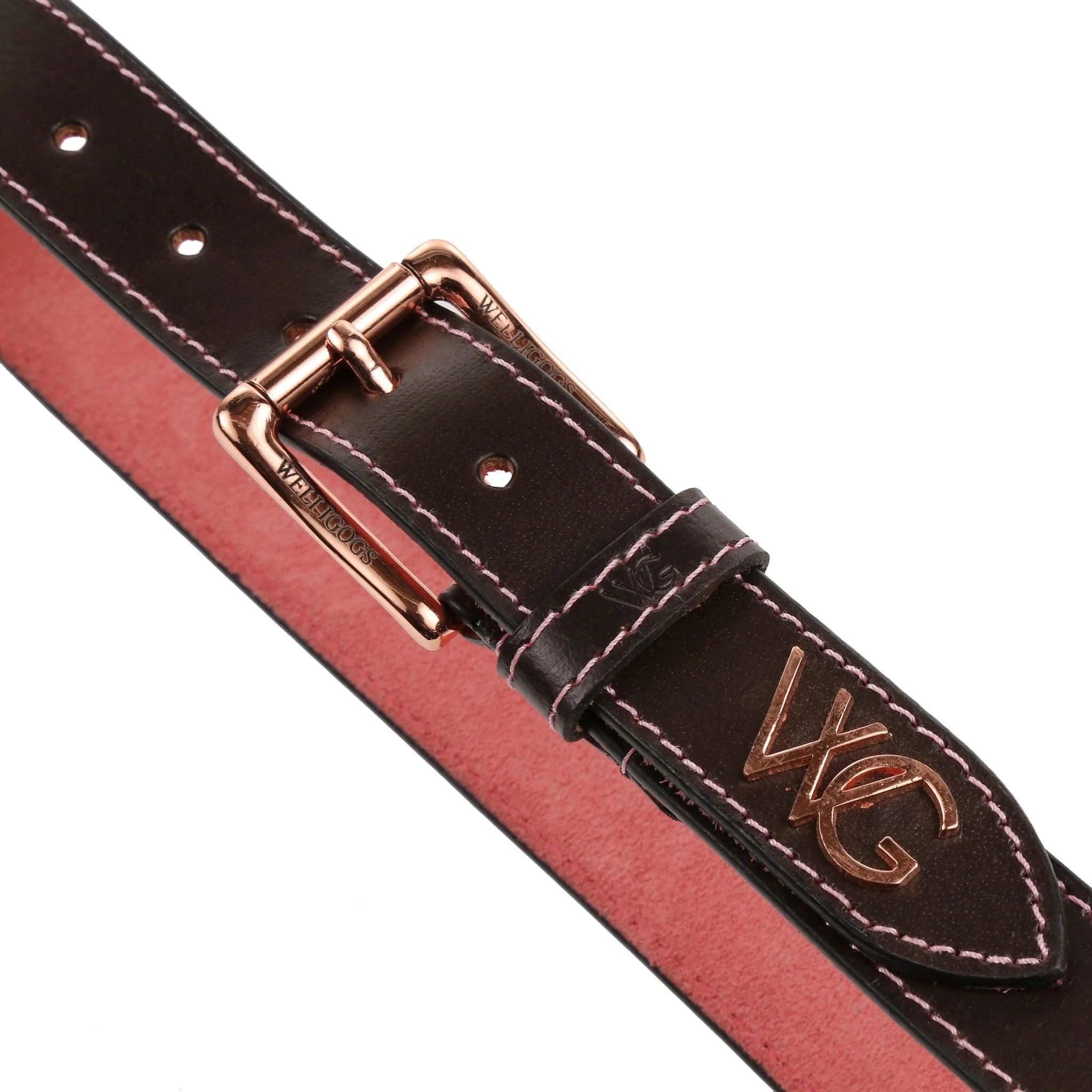 Leather Mahogany Belt - Welligogs