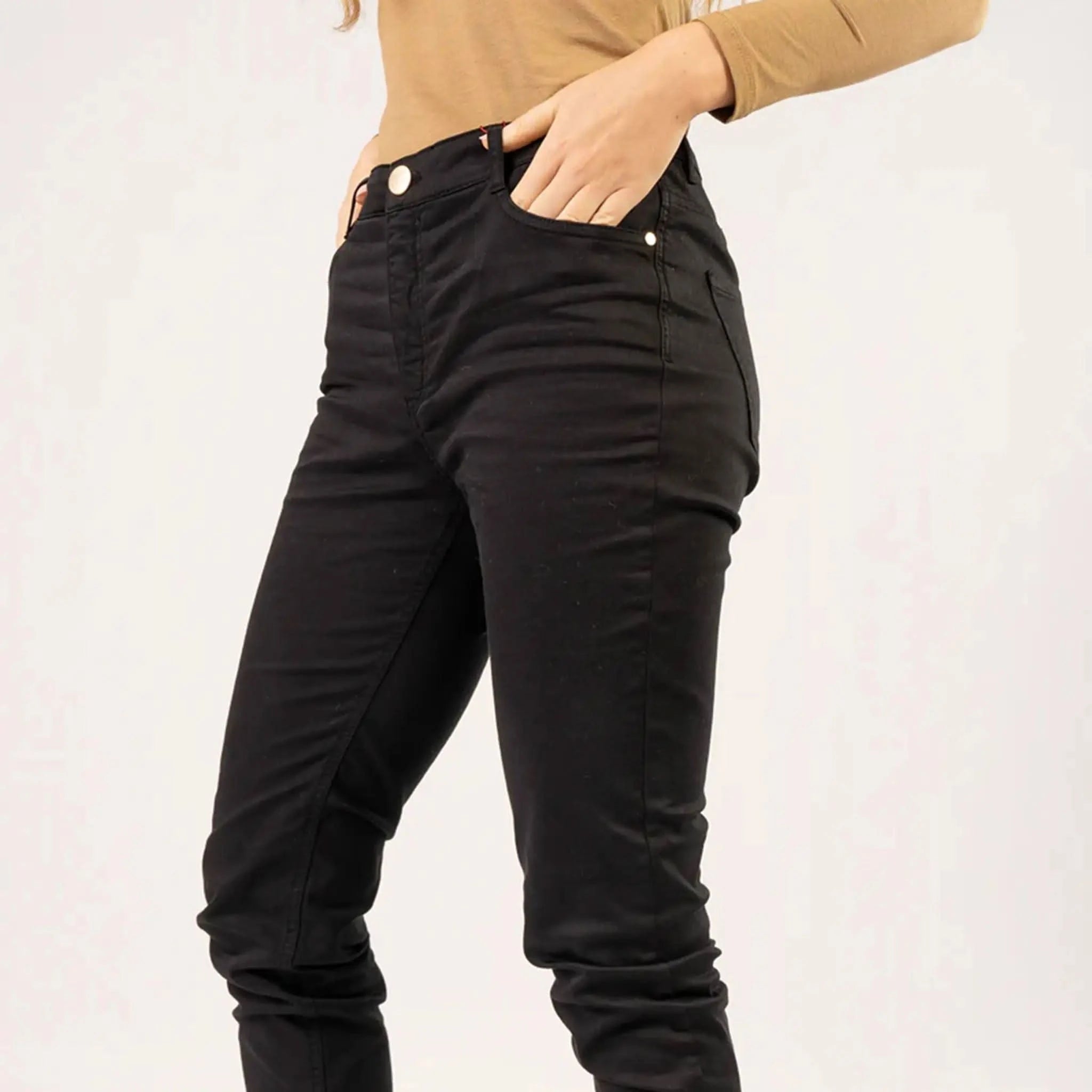 Icon Black High Waisted Jeans - Welligogs