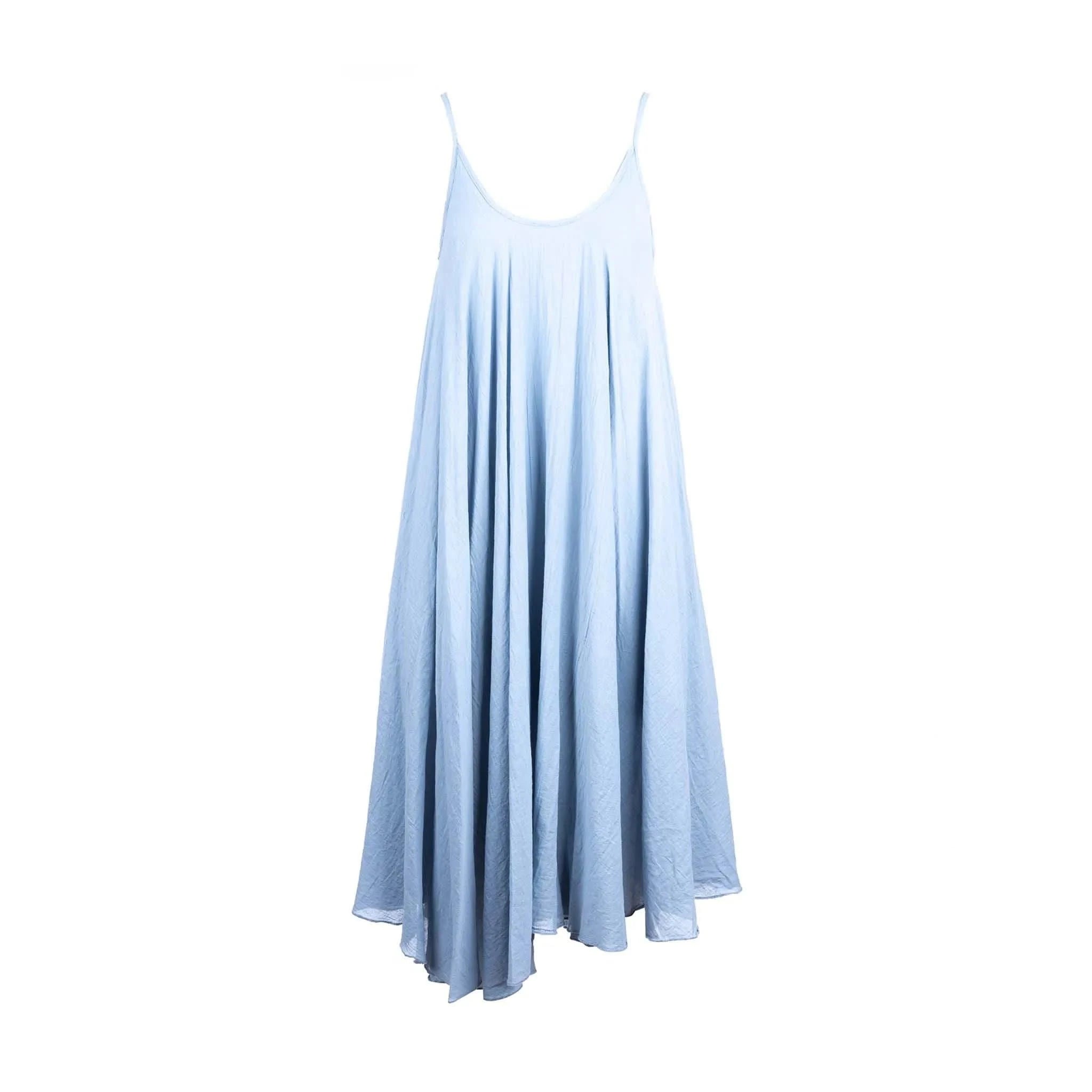 Layered Light Blue Dress - Welligogs