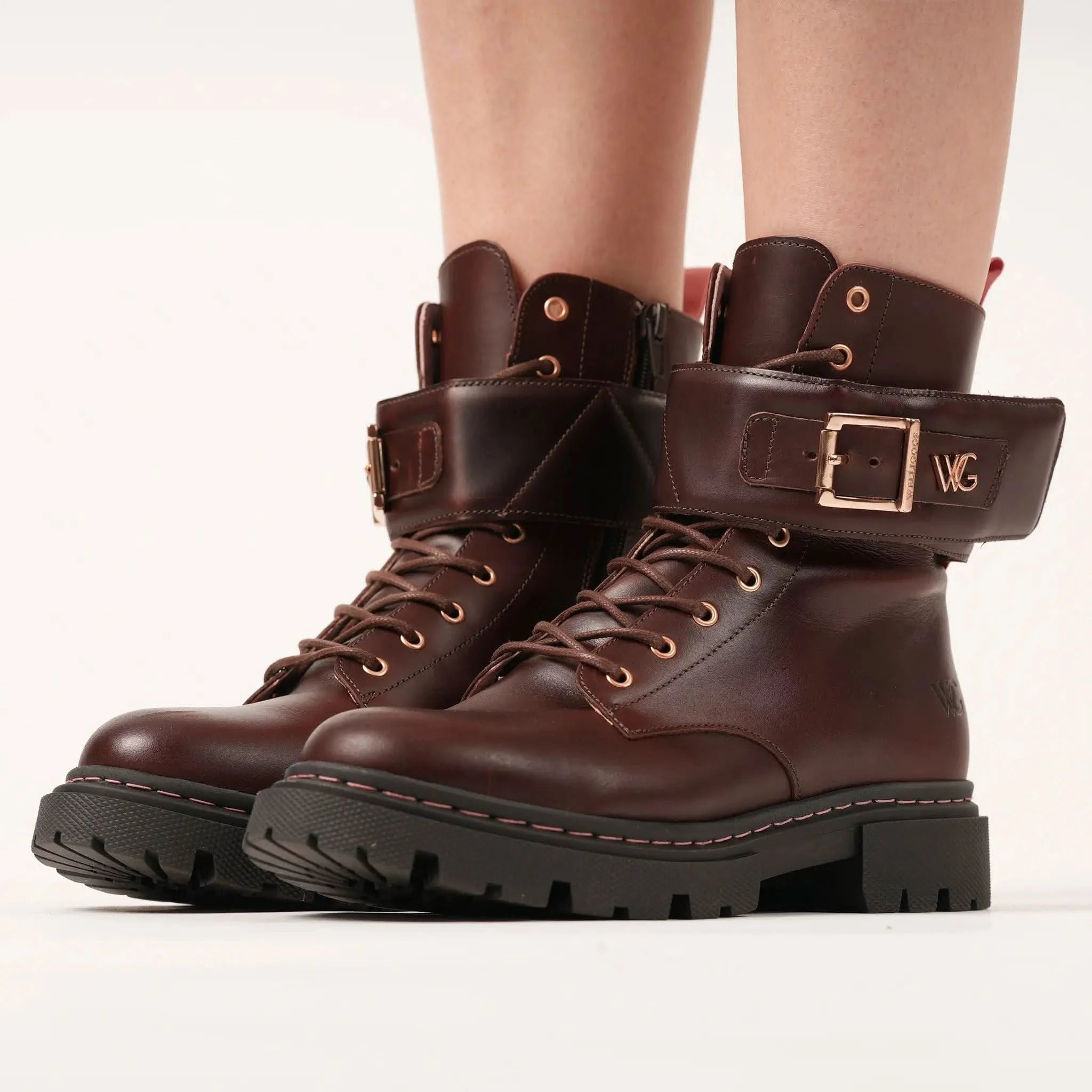 Brooklyn Damson Boots - Welligogs