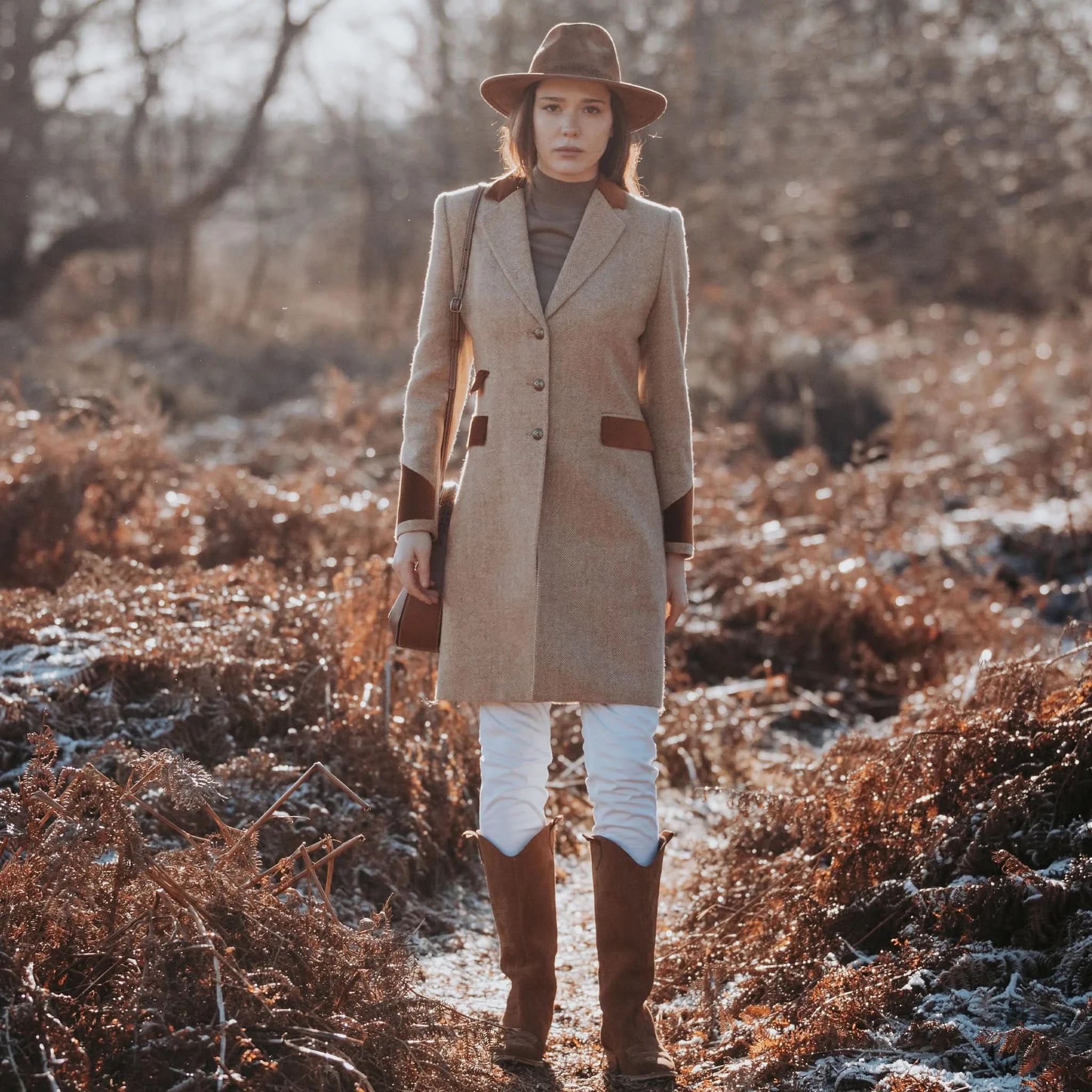 Demelza Hazelnut Wool Coat - Welligogs