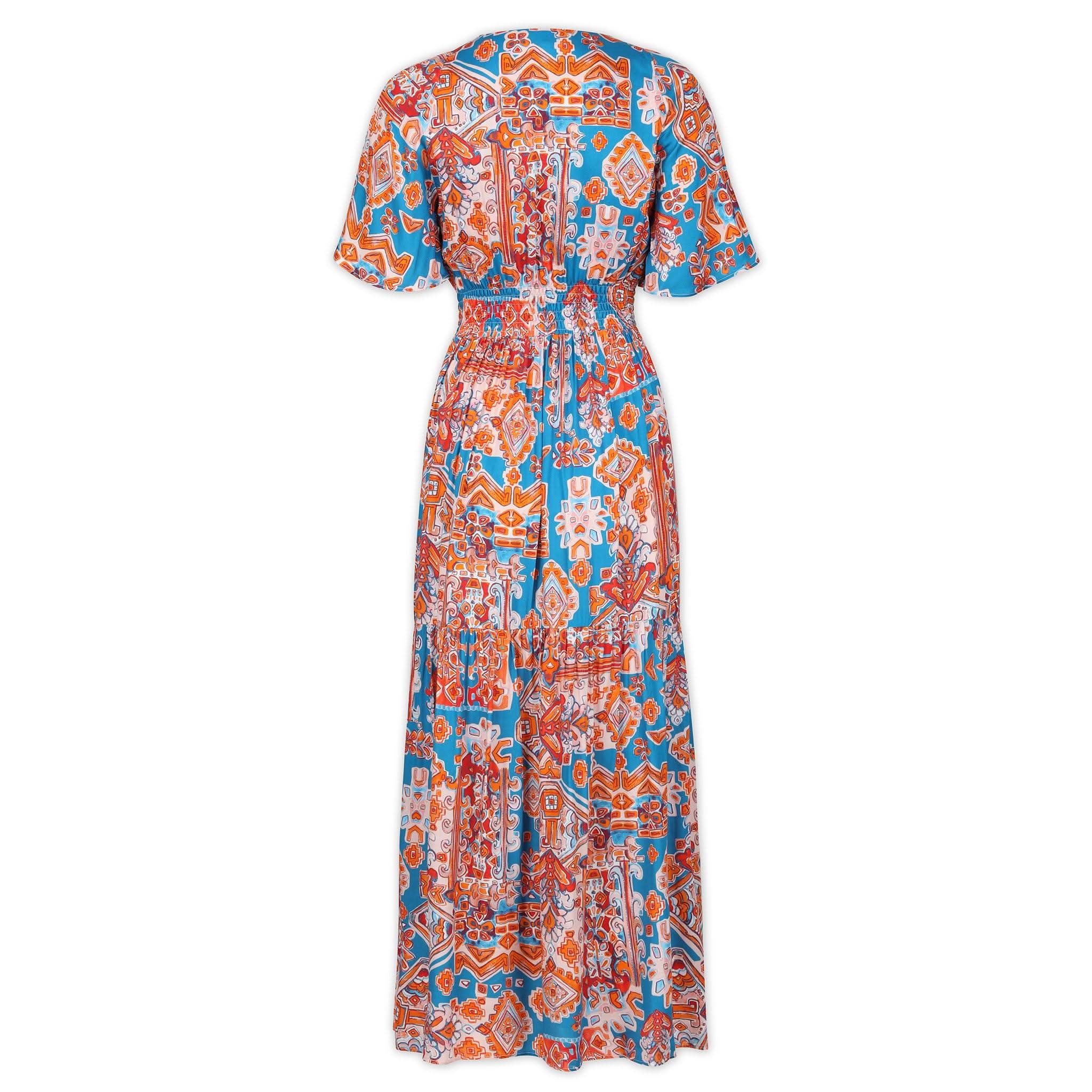 Daphne Coral Dress | long layered dress | Tiered Dresses Daphne Coral Dress | long layered dress | Tiered Dresses