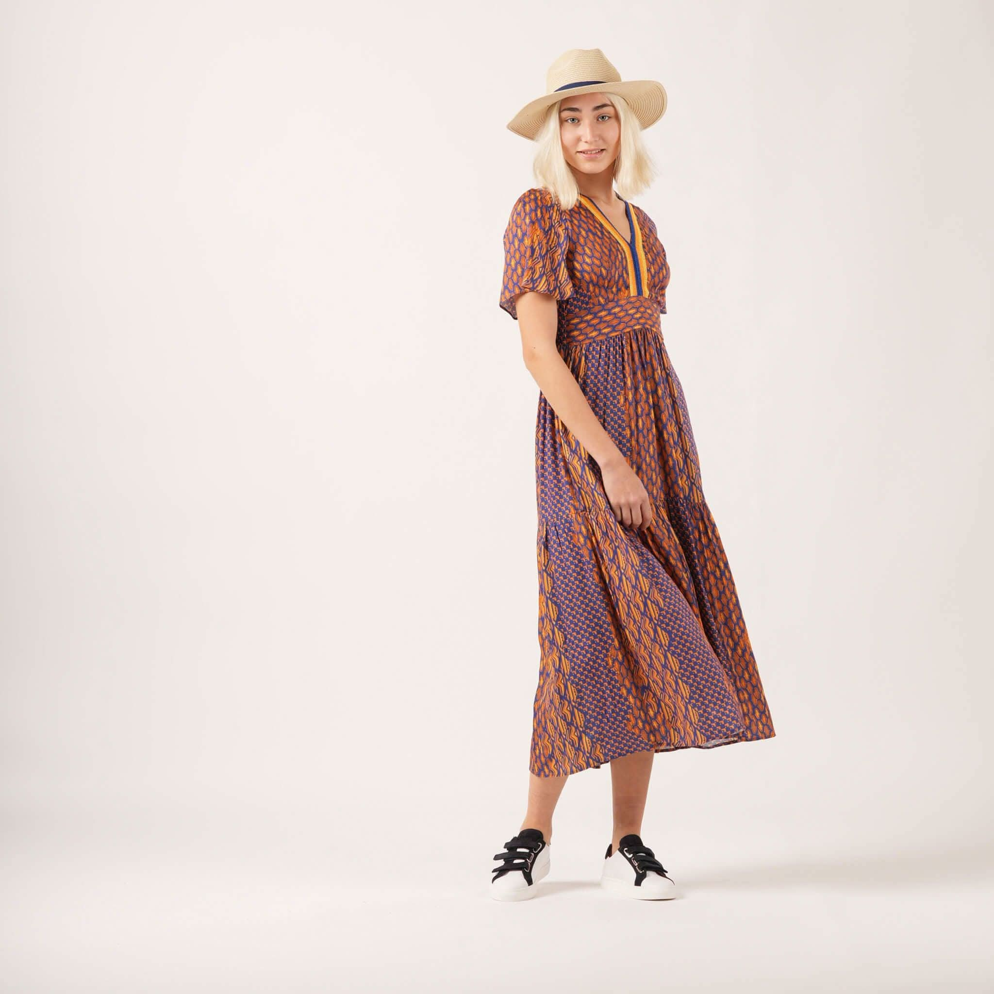 Daphne Aztec Dress - Welligogs