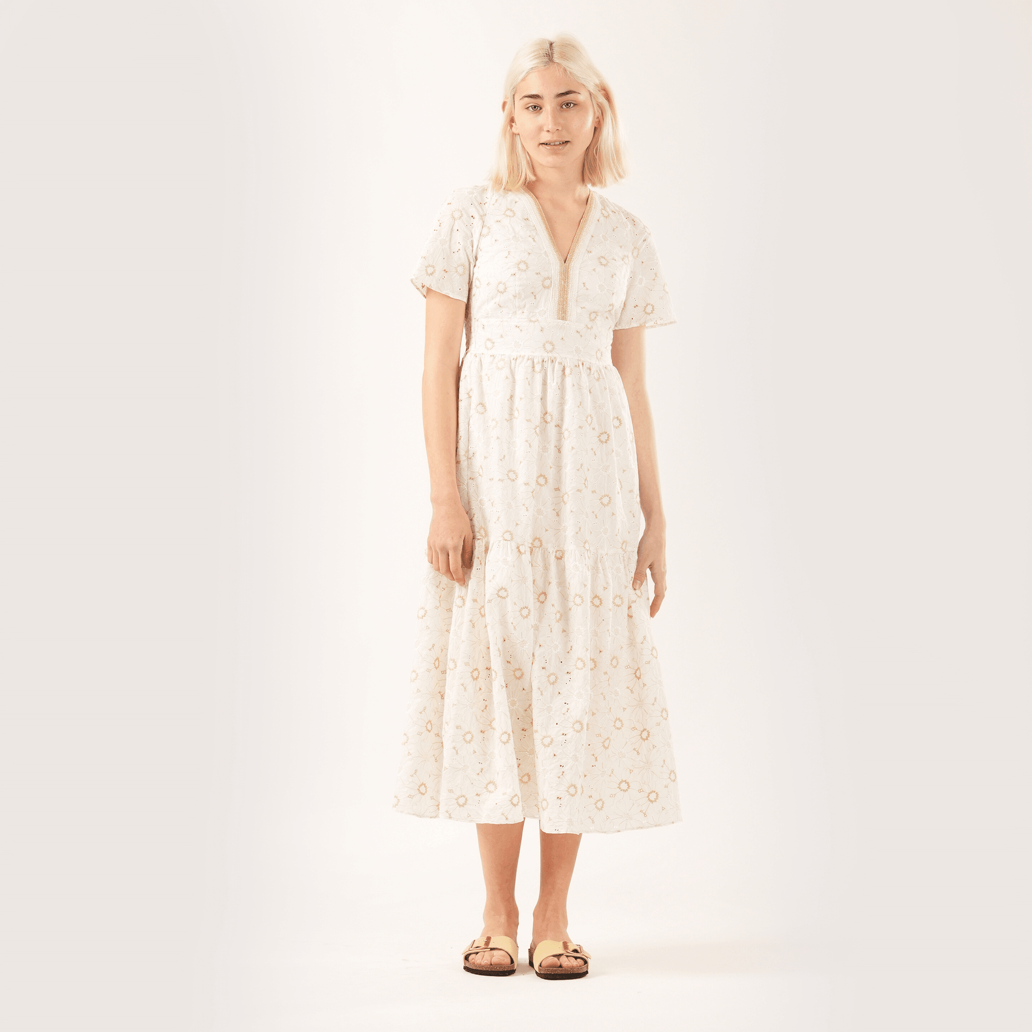 Daphne Ivory Dress - Welligogs