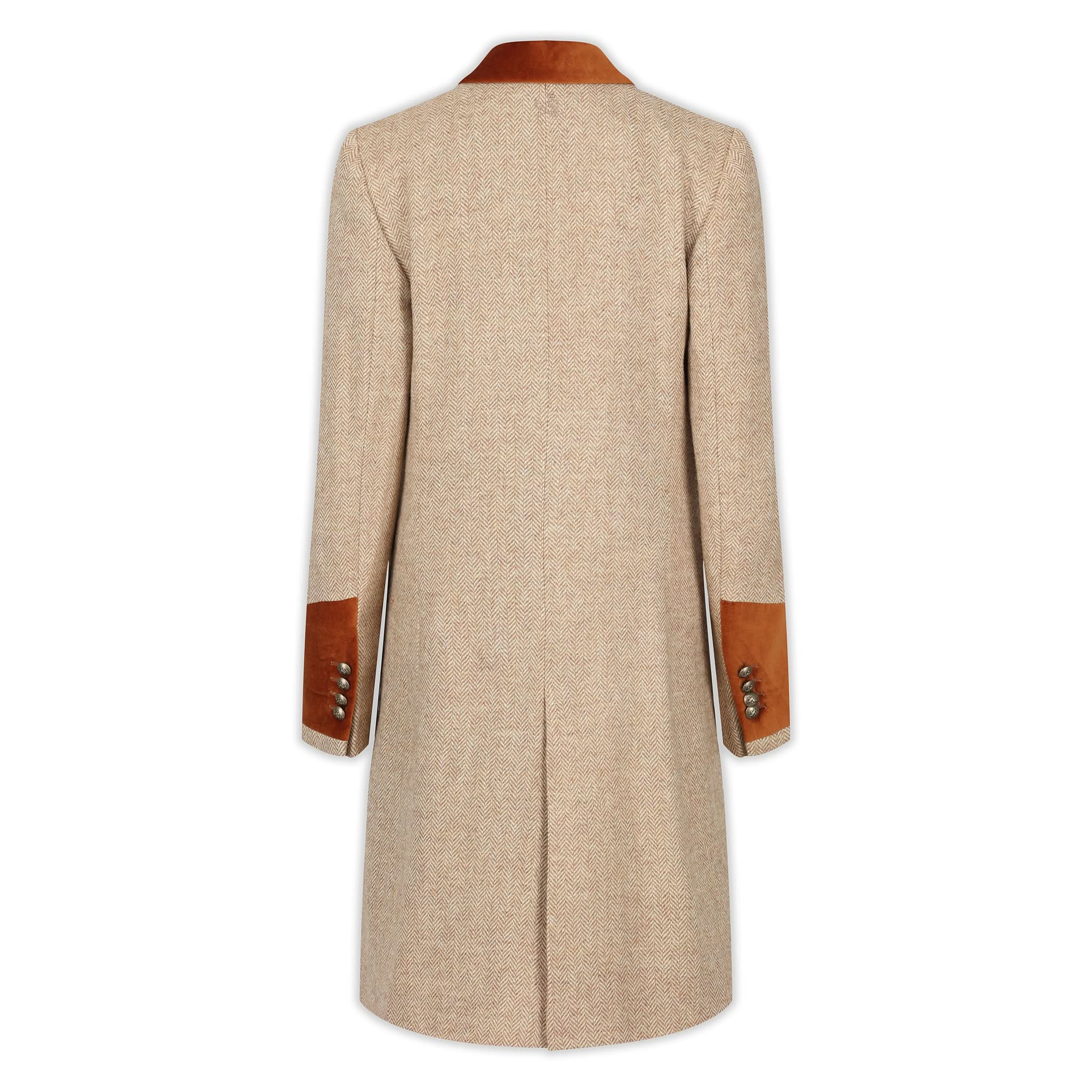 Demelza Hazelnut Wool Coat - Welligogs