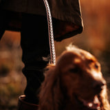 Extendable Leather Dog Lead - Welligogs