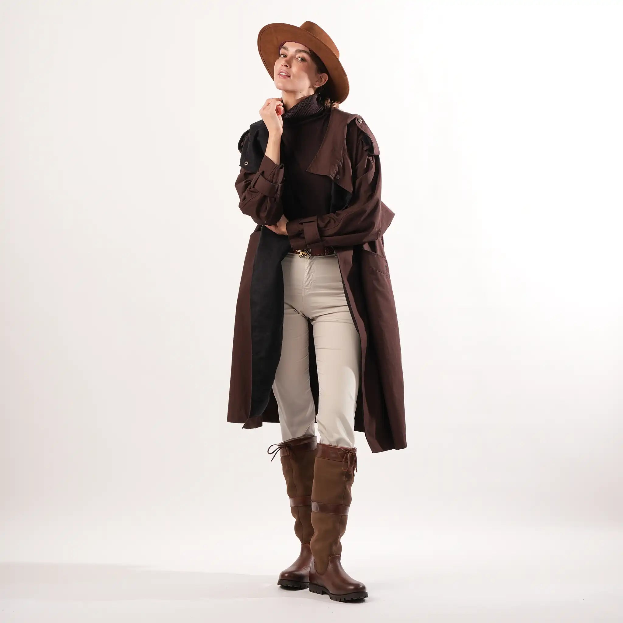 Sloane Mocha Waterproof Boots