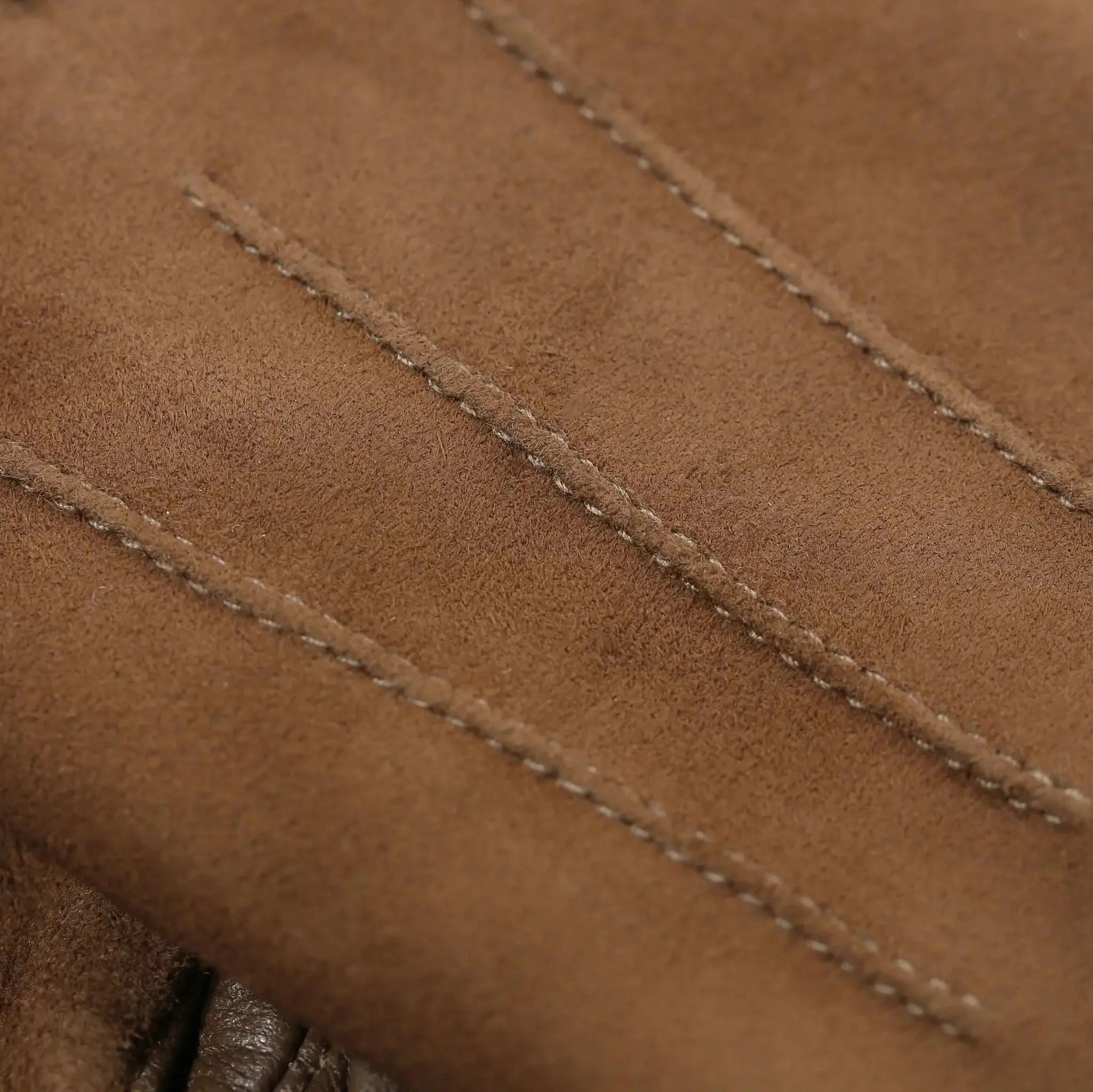 Leather & Suede Camel Driving Gloves - Welligogs