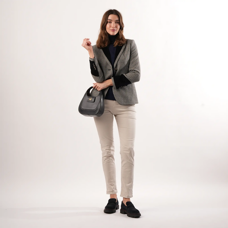 Grantham Midnight Check Wool Jacket