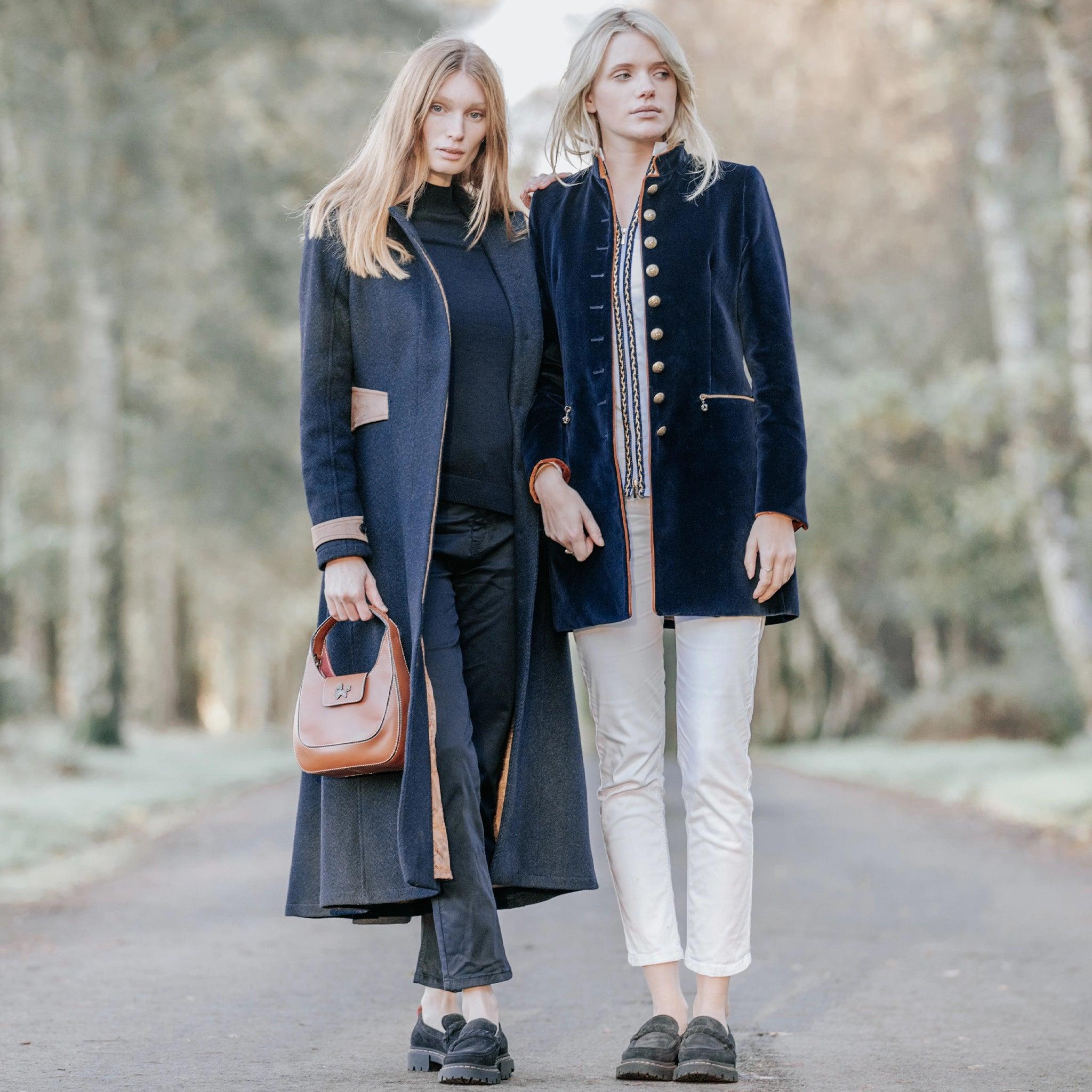 Hackney Navy Suede Loafers - Welligogs