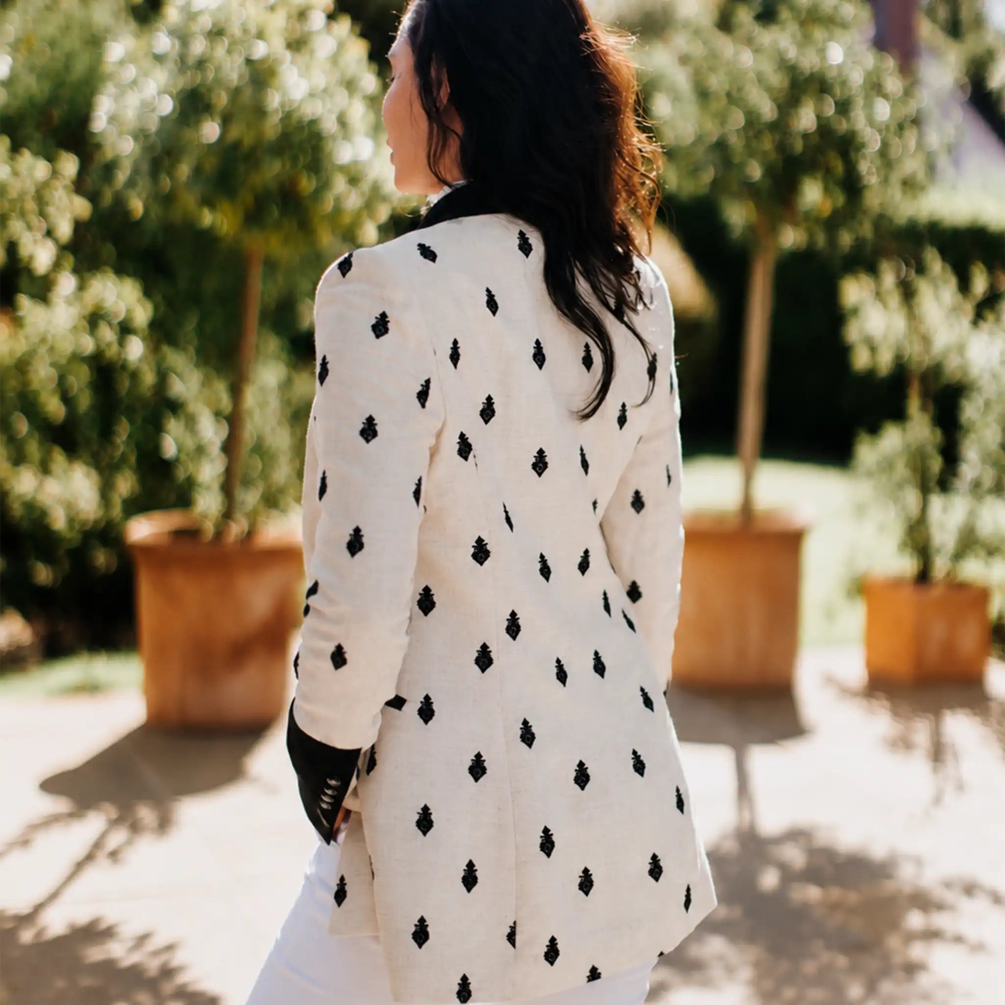 Henley Embroidered Jacket