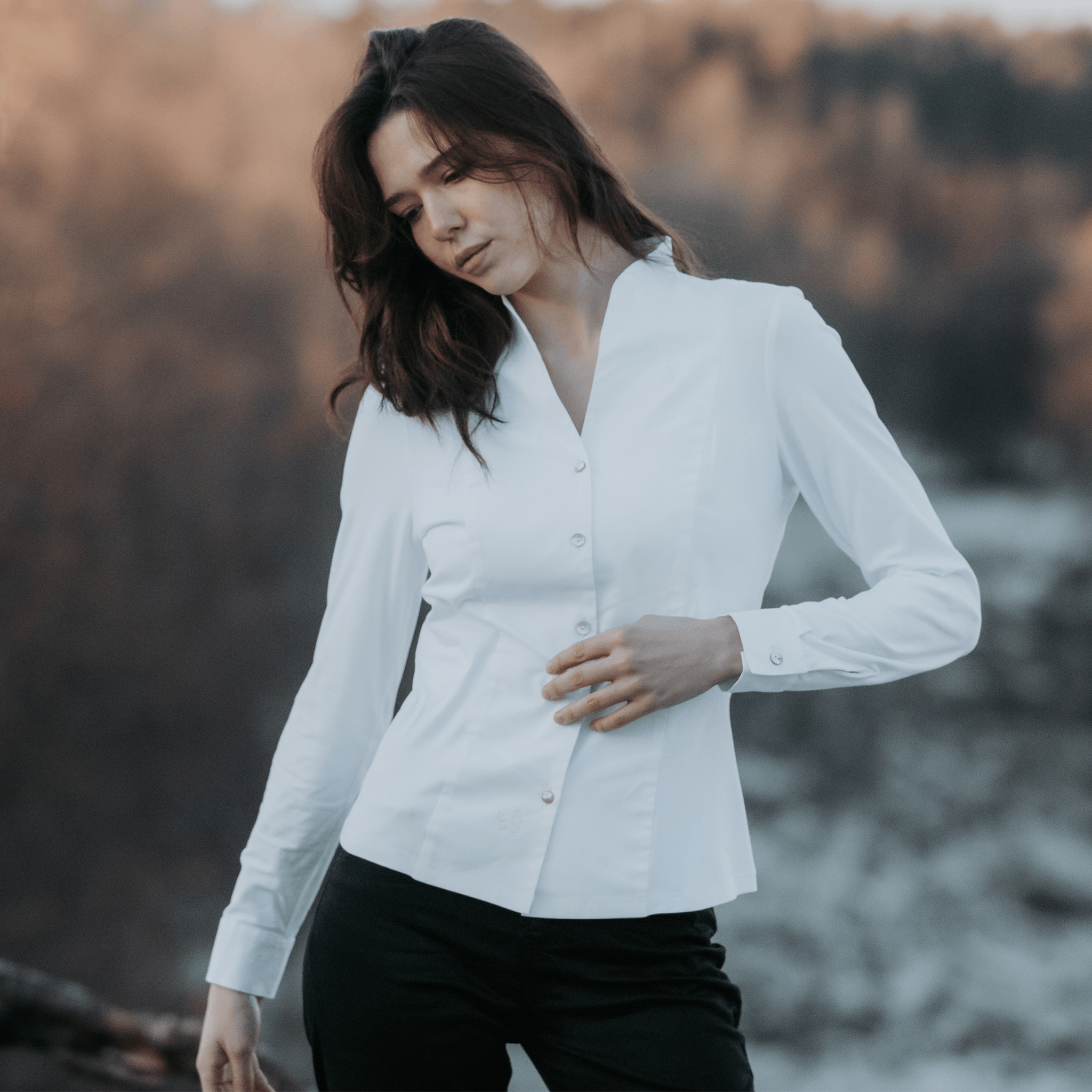 Kate White Shirt - Welligogs