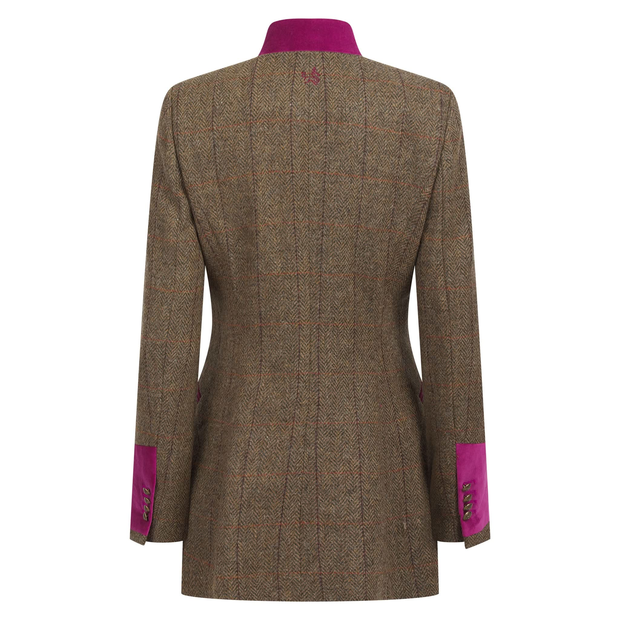 Knightsbridge Fuchsia Wool Jacket - Welligogs